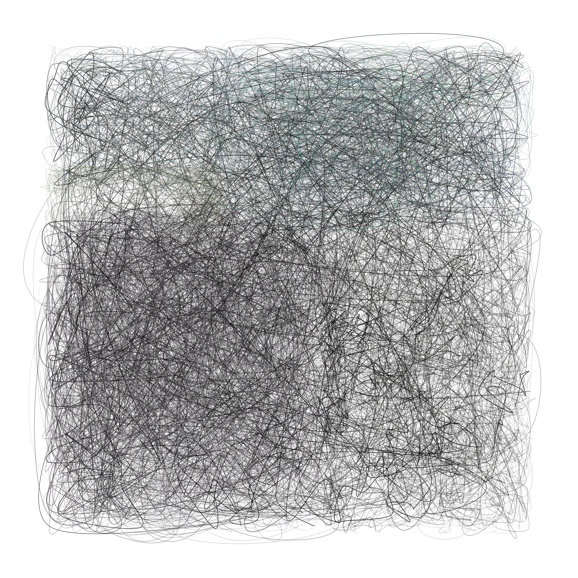 Art Blocks - Art Blocks v2 - Scribbled Boundaries #964 - NFT # 131000964