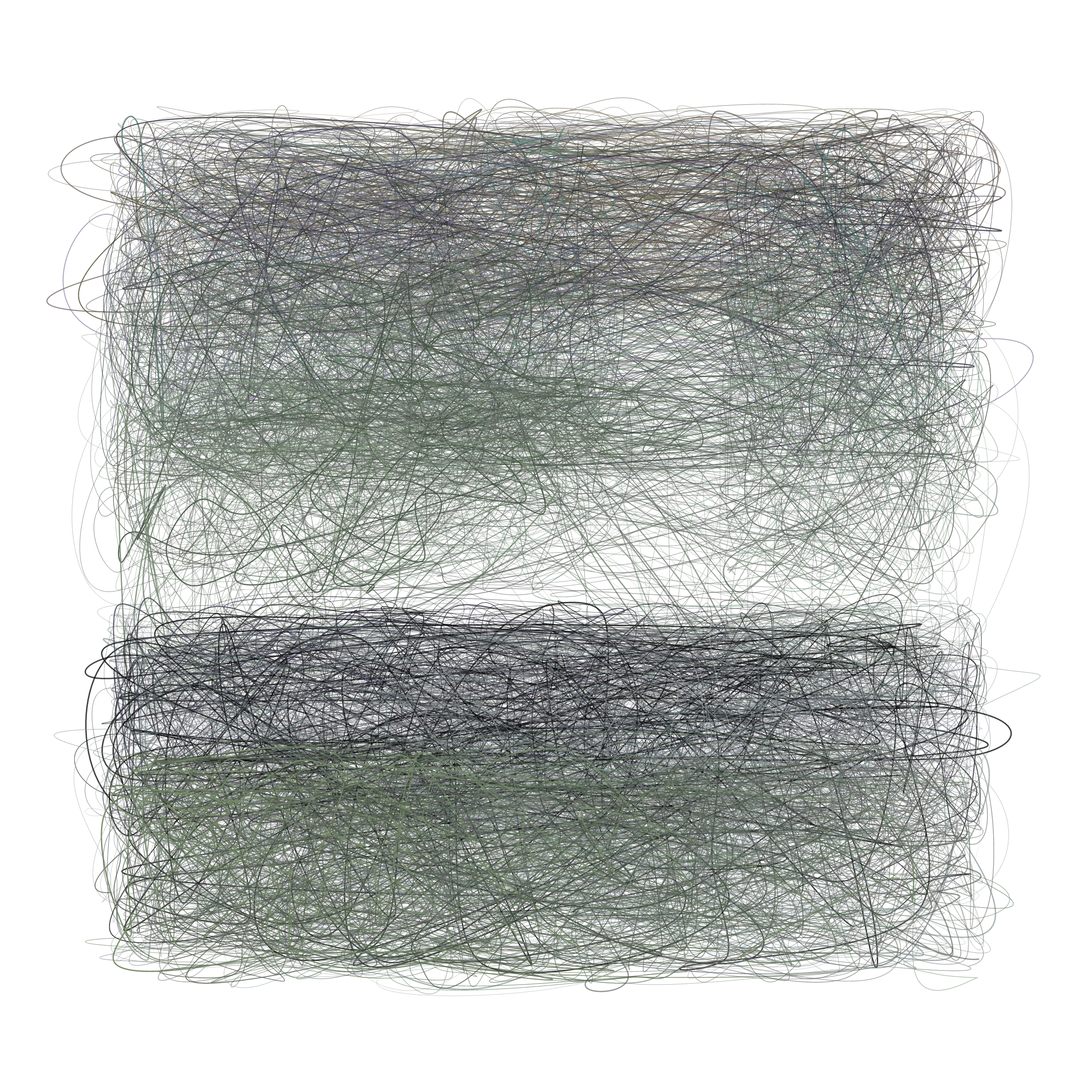 Art Blocks - Art Blocks v2 - Scribbled Boundaries #965 - NFT # 131000965