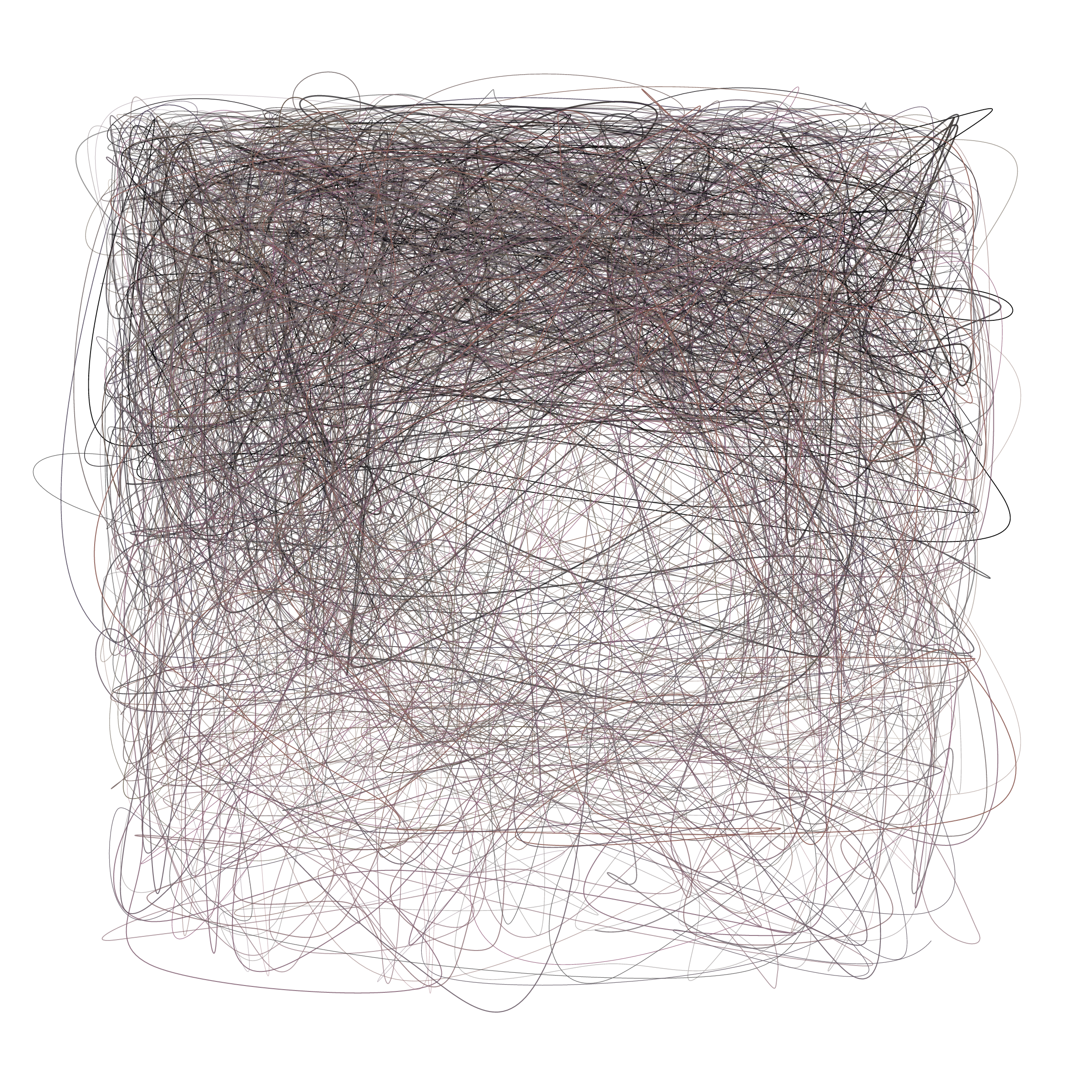 Art Blocks - Art Blocks v2 - Scribbled Boundaries #968 - NFT # 131000968