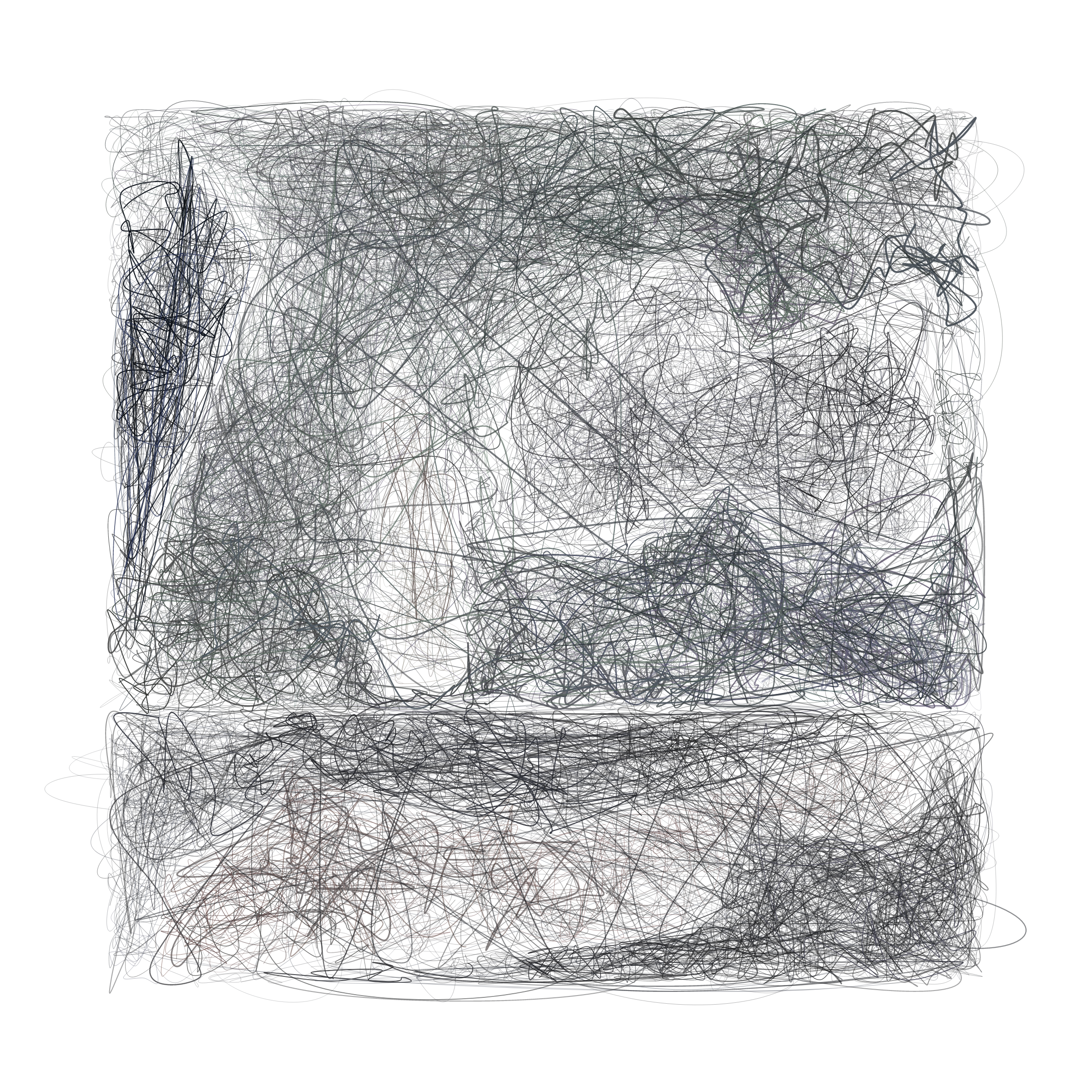 Art Blocks - Art Blocks v2 - Scribbled Boundaries #973 - NFT # 131000973