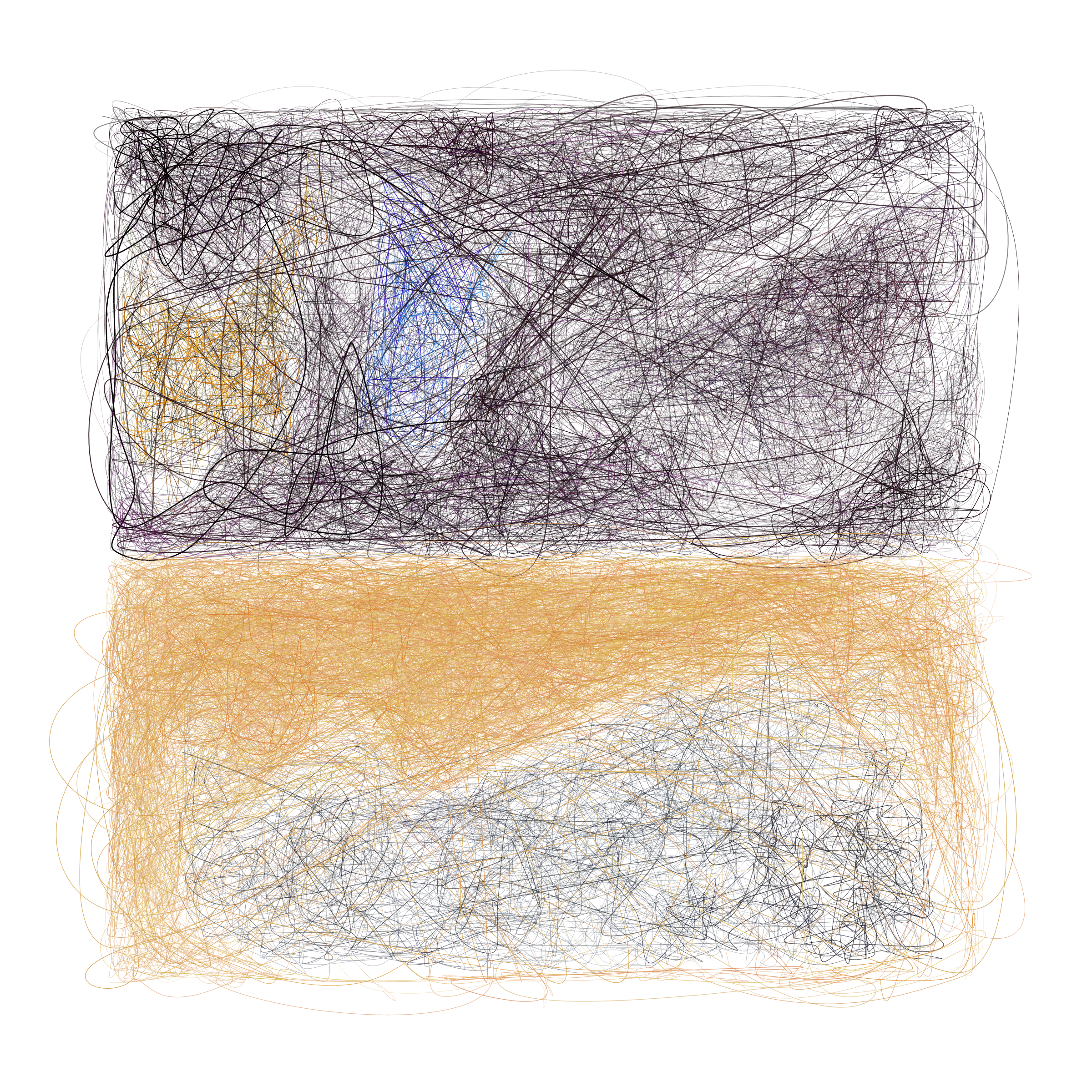 Art Blocks - Art Blocks v2 - Scribbled Boundaries #979 - NFT # 131000979