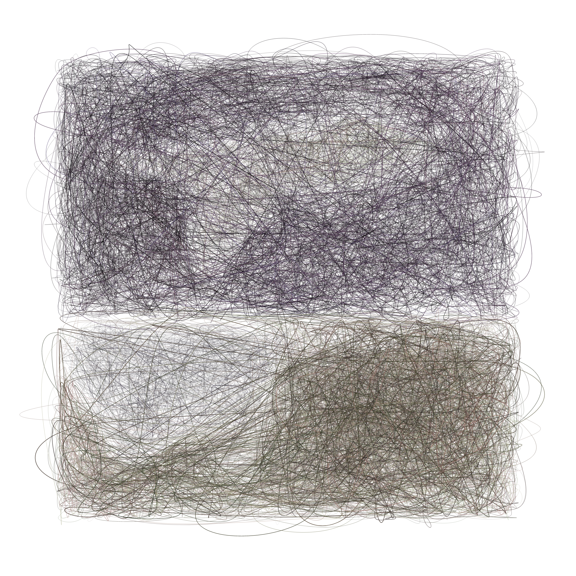 Art Blocks - Art Blocks v2 - Scribbled Boundaries #980 - NFT # 131000980