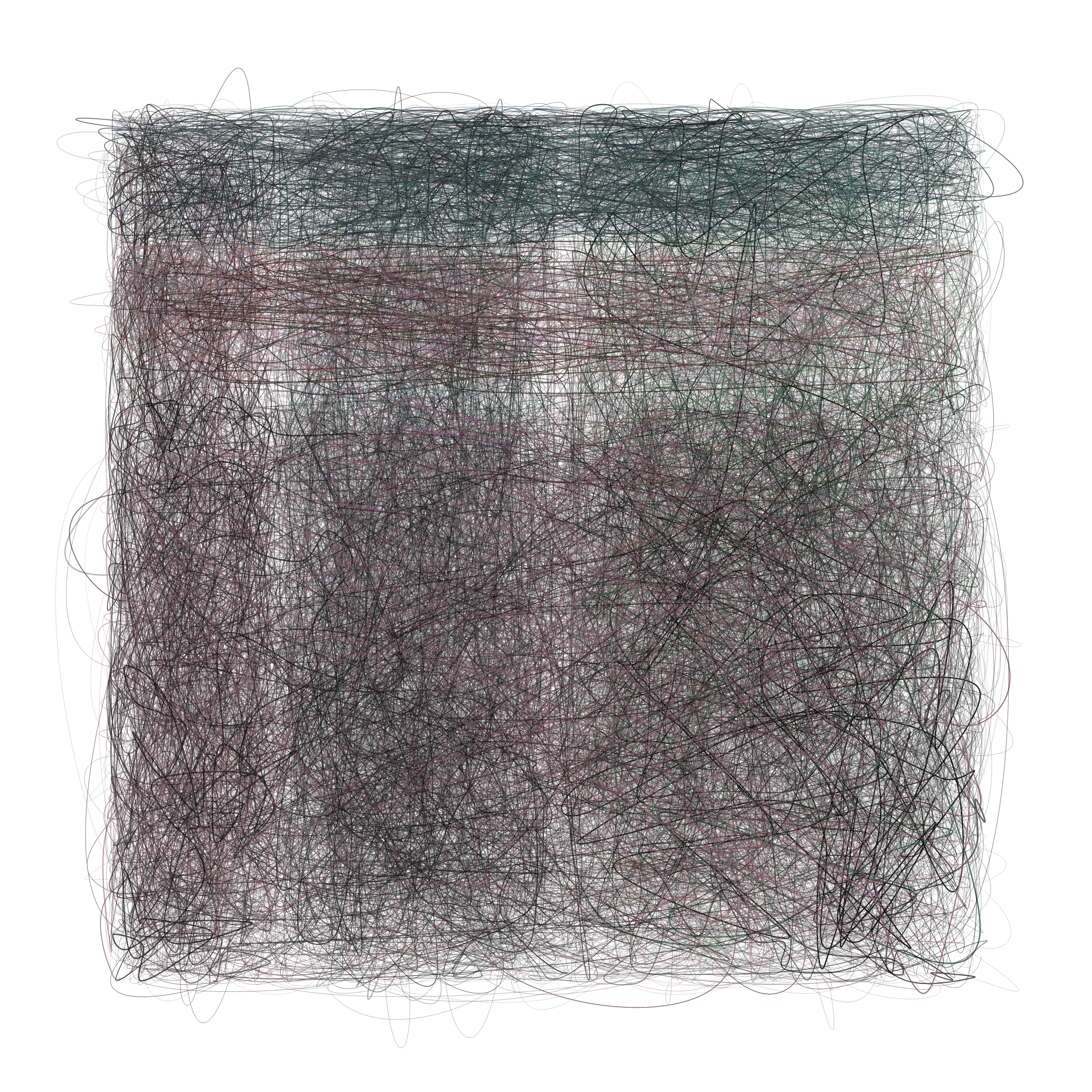 Art Blocks - Art Blocks v2 - Scribbled Boundaries #982 - NFT # 131000982