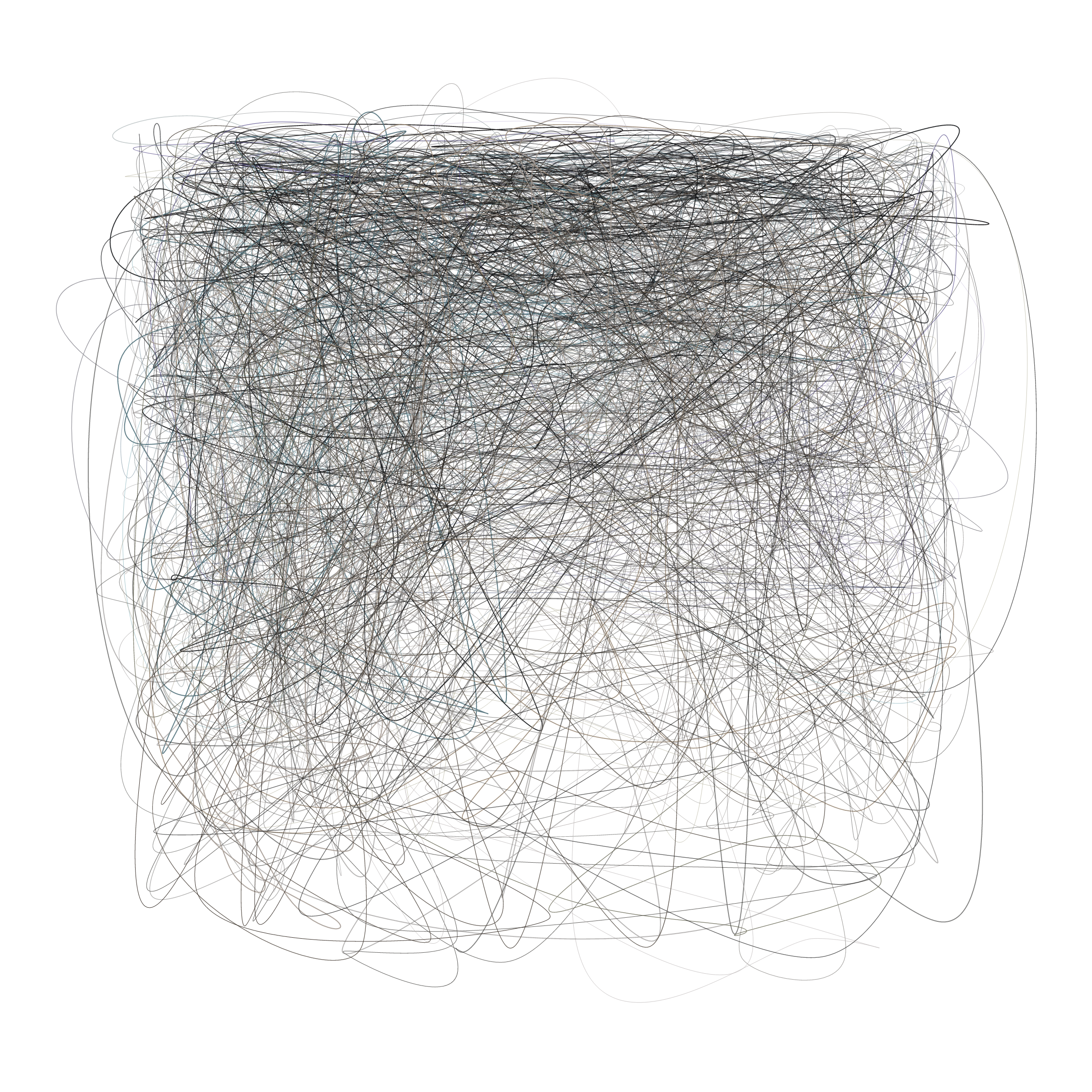 Art Blocks - Art Blocks v2 - Scribbled Boundaries #984 - NFT # 131000984