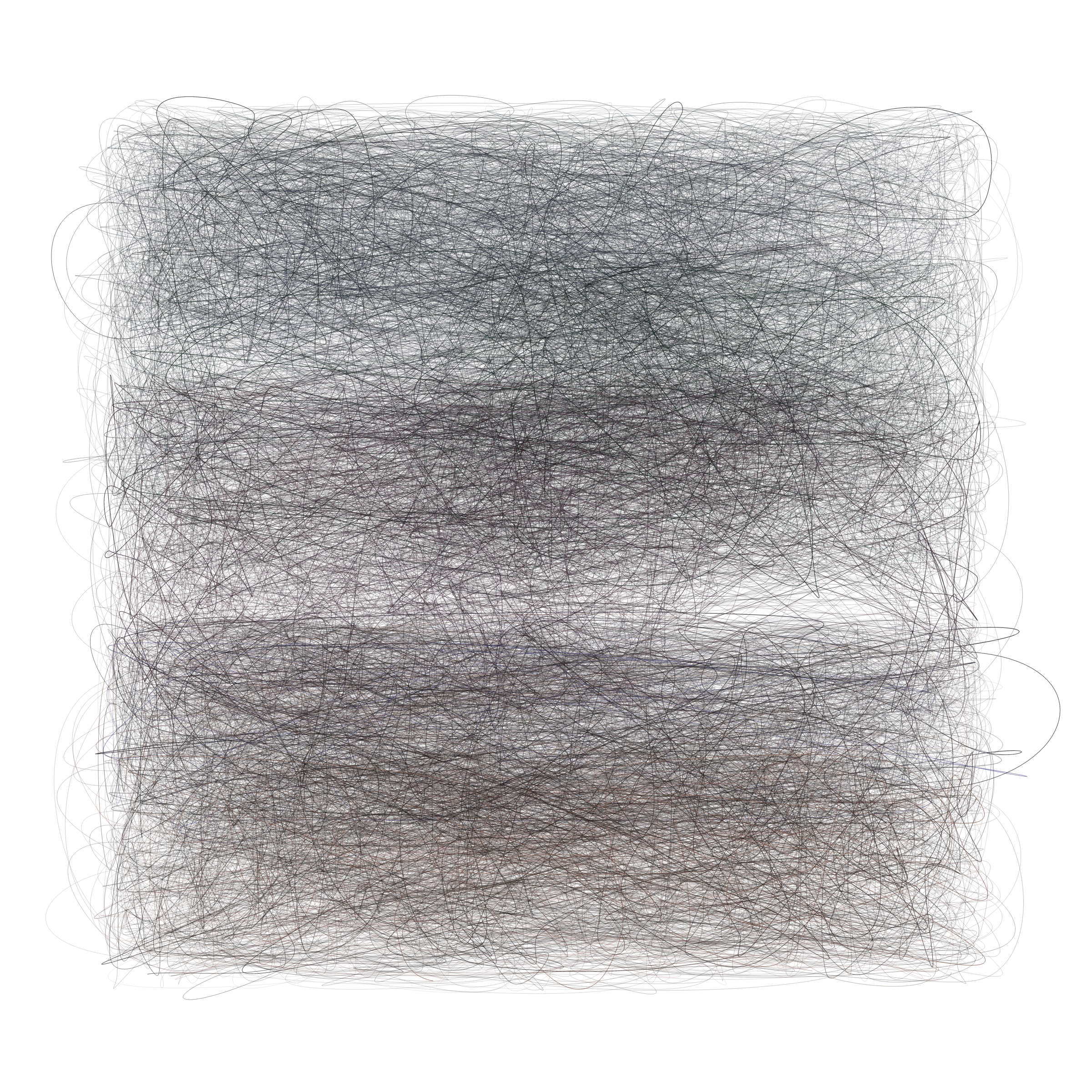 Art Blocks - Art Blocks v2 - Scribbled Boundaries #986 - NFT # 131000986