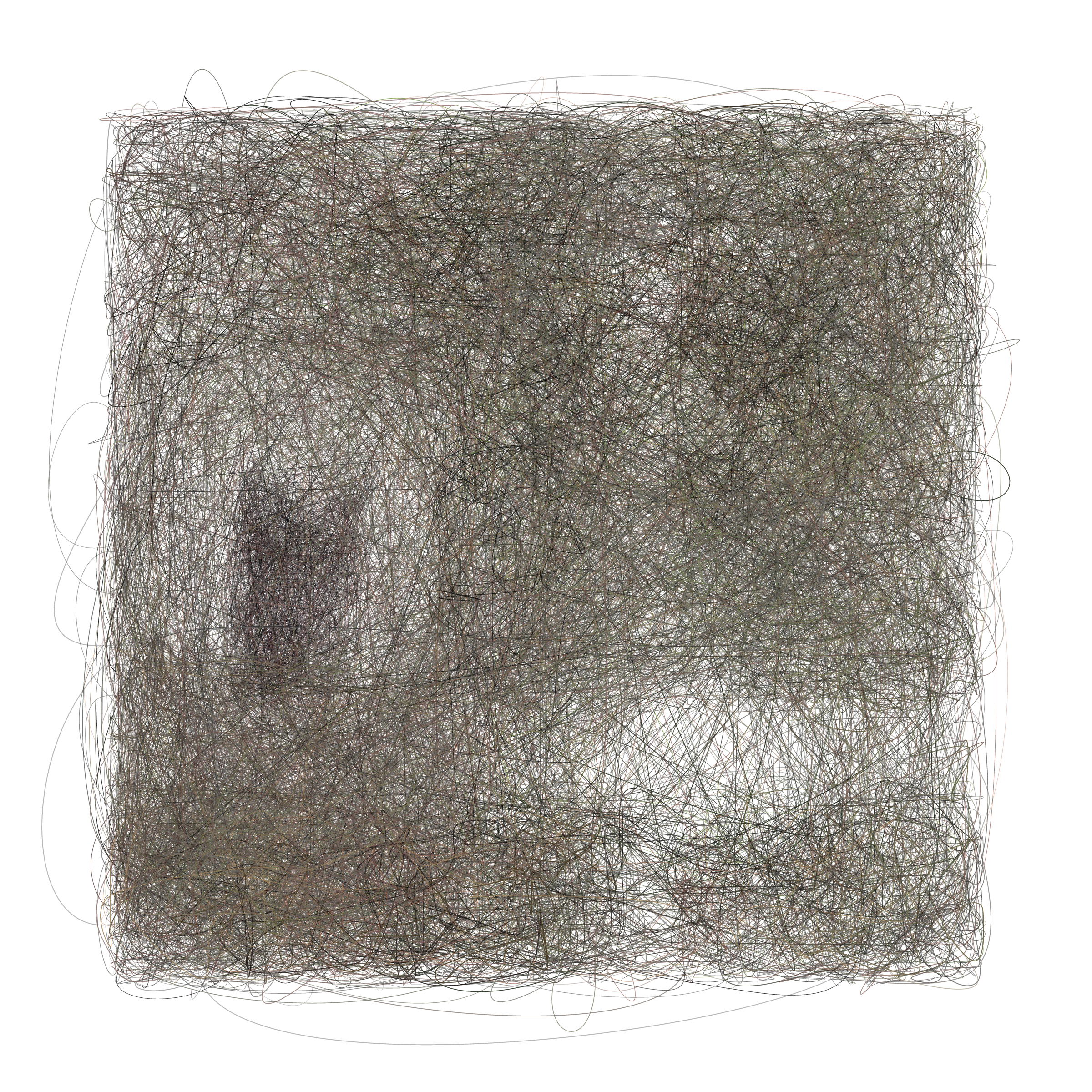 Art Blocks - Art Blocks v2 - Scribbled Boundaries #1000 - NFT # 131001000