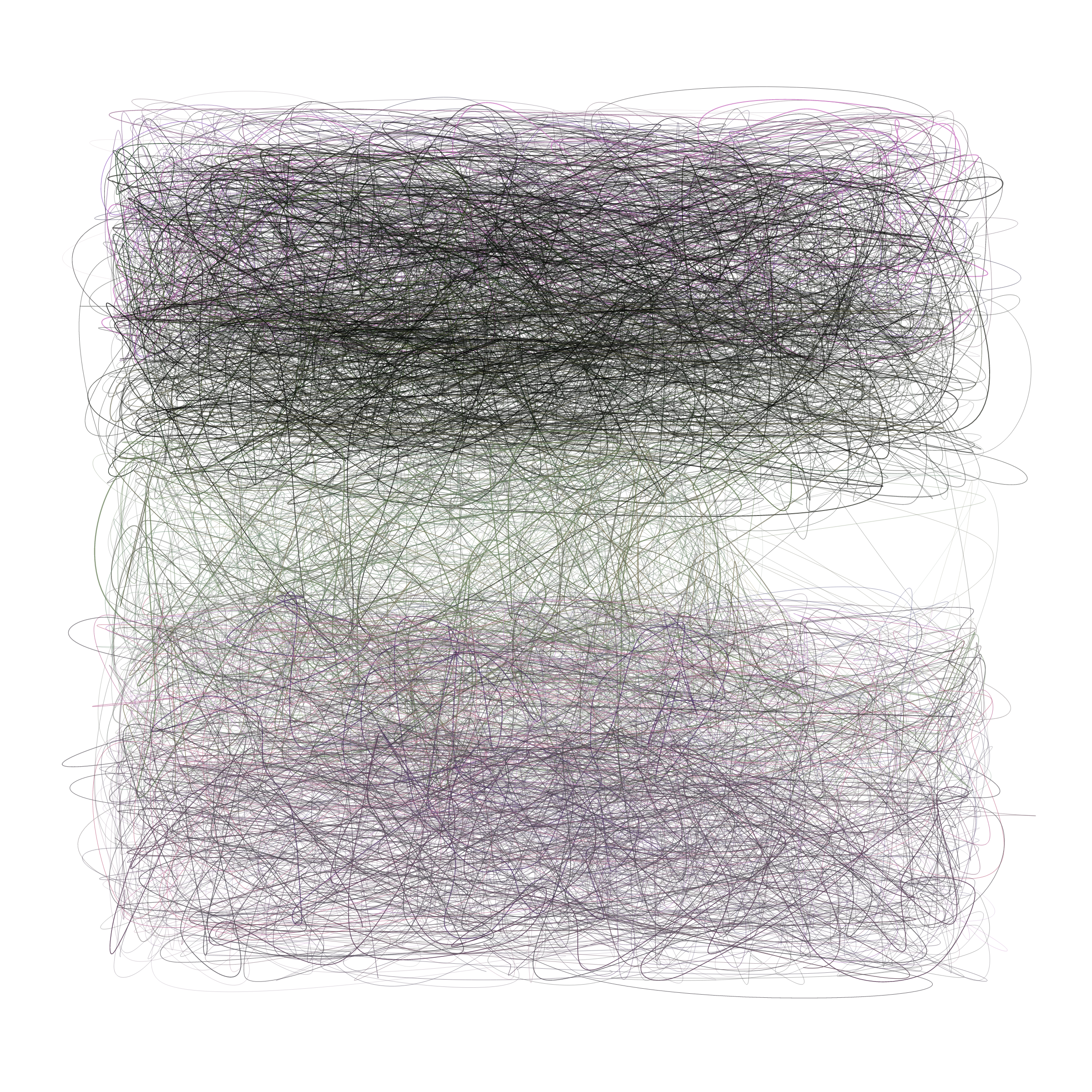 Art Blocks - Art Blocks v2 - Scribbled Boundaries #1001 - NFT # 131001001