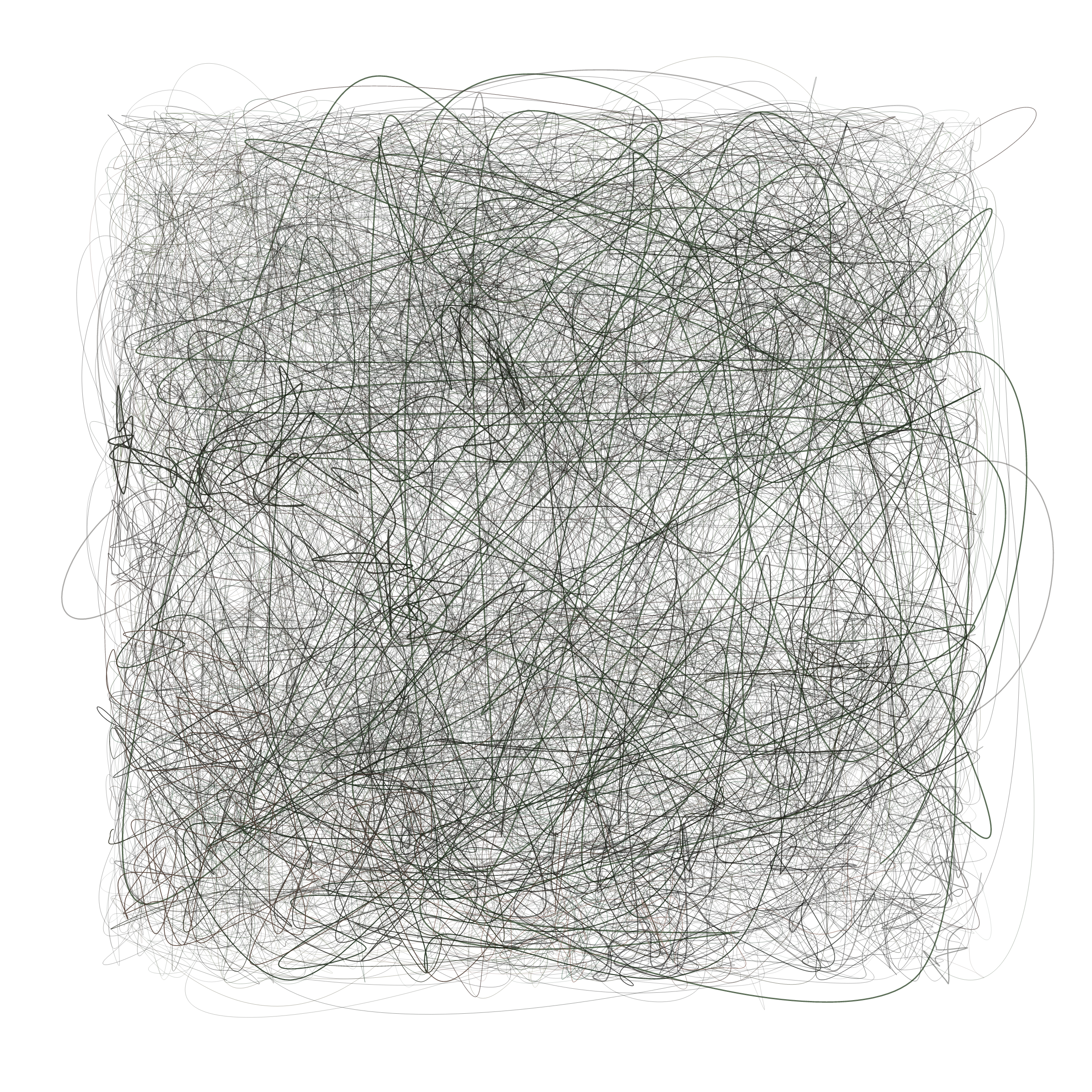 Art Blocks - Art Blocks v2 - Scribbled Boundaries #1003 - NFT # 131001003