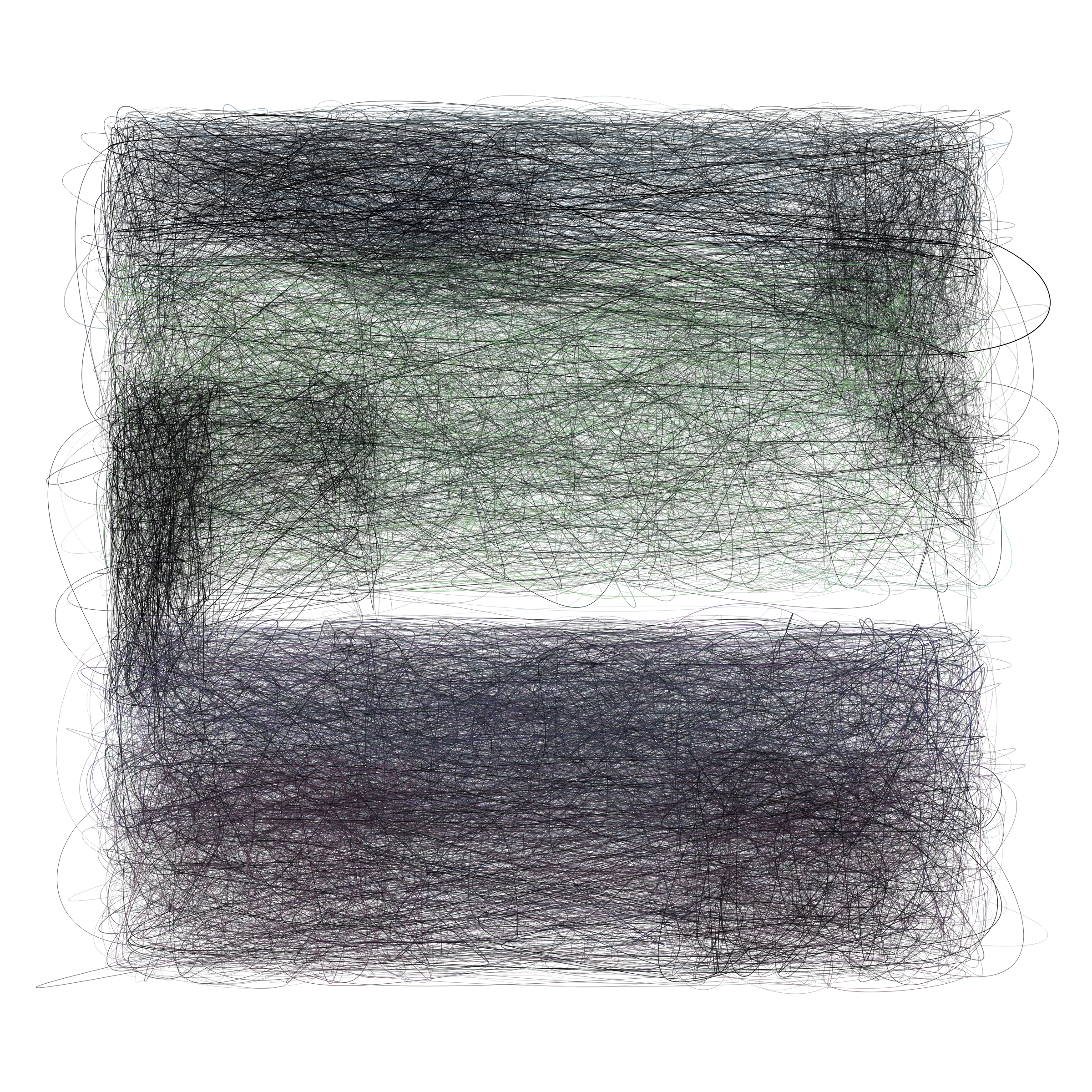 Art Blocks - Art Blocks v2 - Scribbled Boundaries #1007 - NFT # 131001007