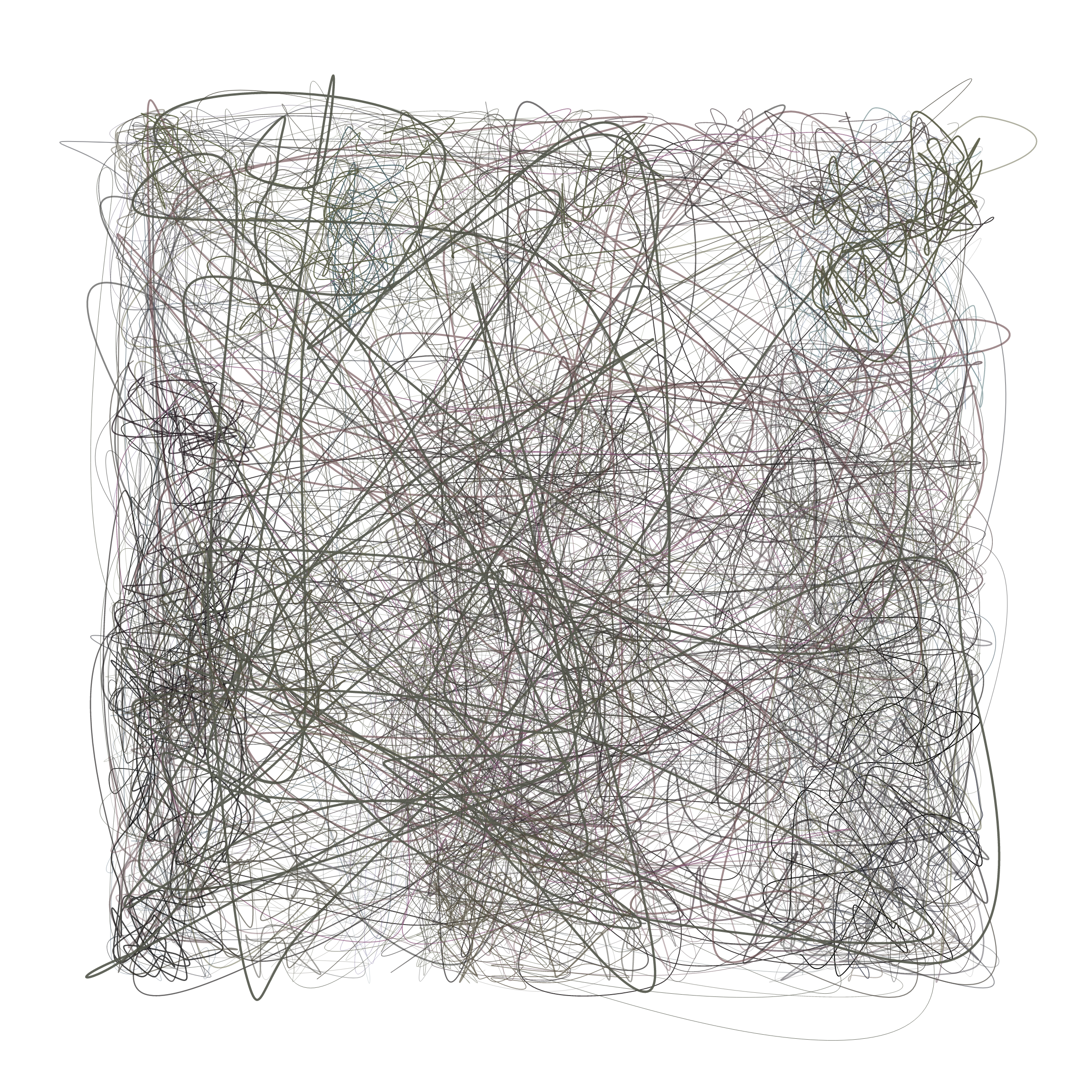 Art Blocks - Art Blocks v2 - Scribbled Boundaries #1011 - NFT # 131001011