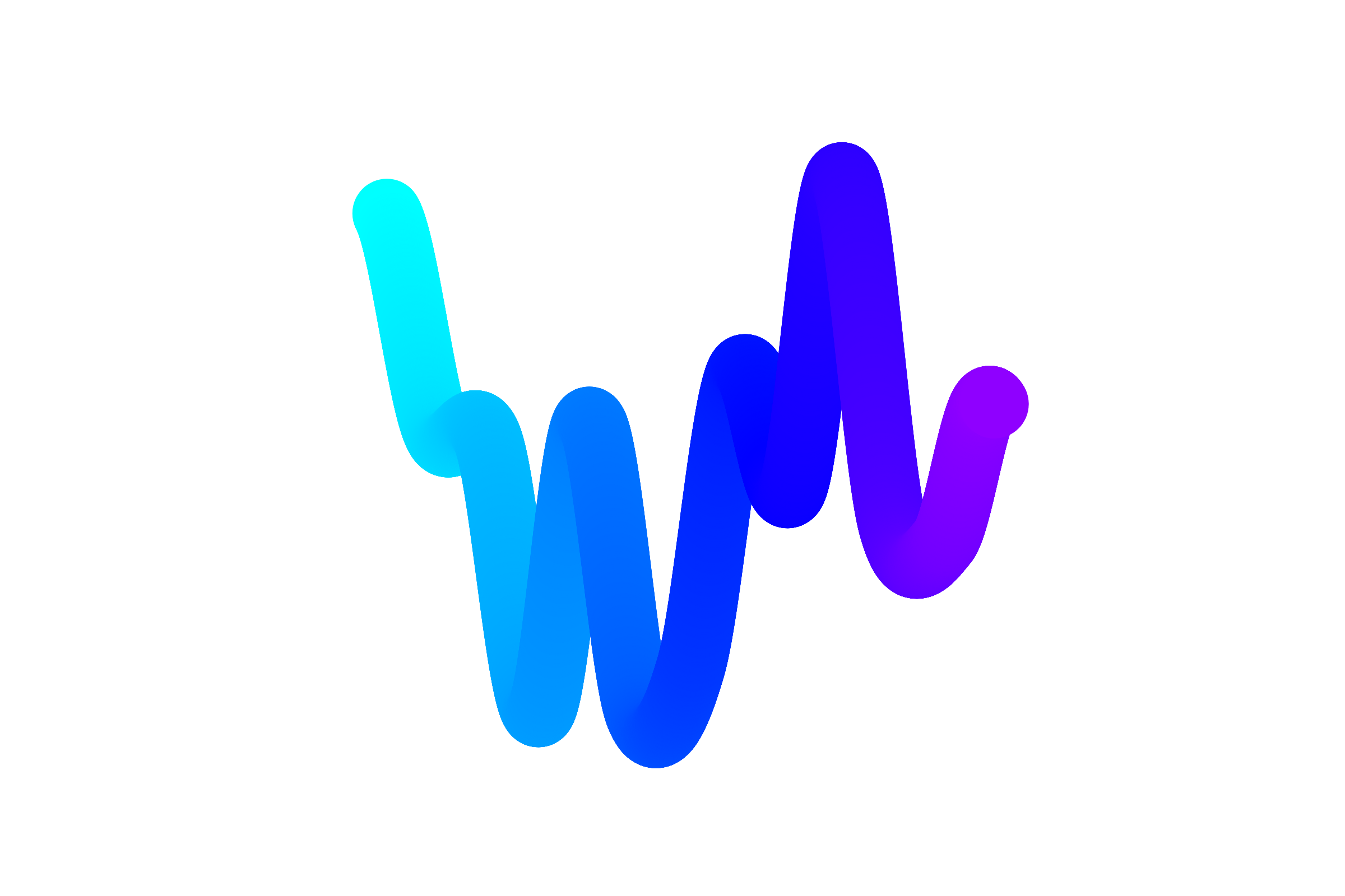 Art Blocks - Art Blocks v1 - Chromie Squiggle #132 - NFT # 132