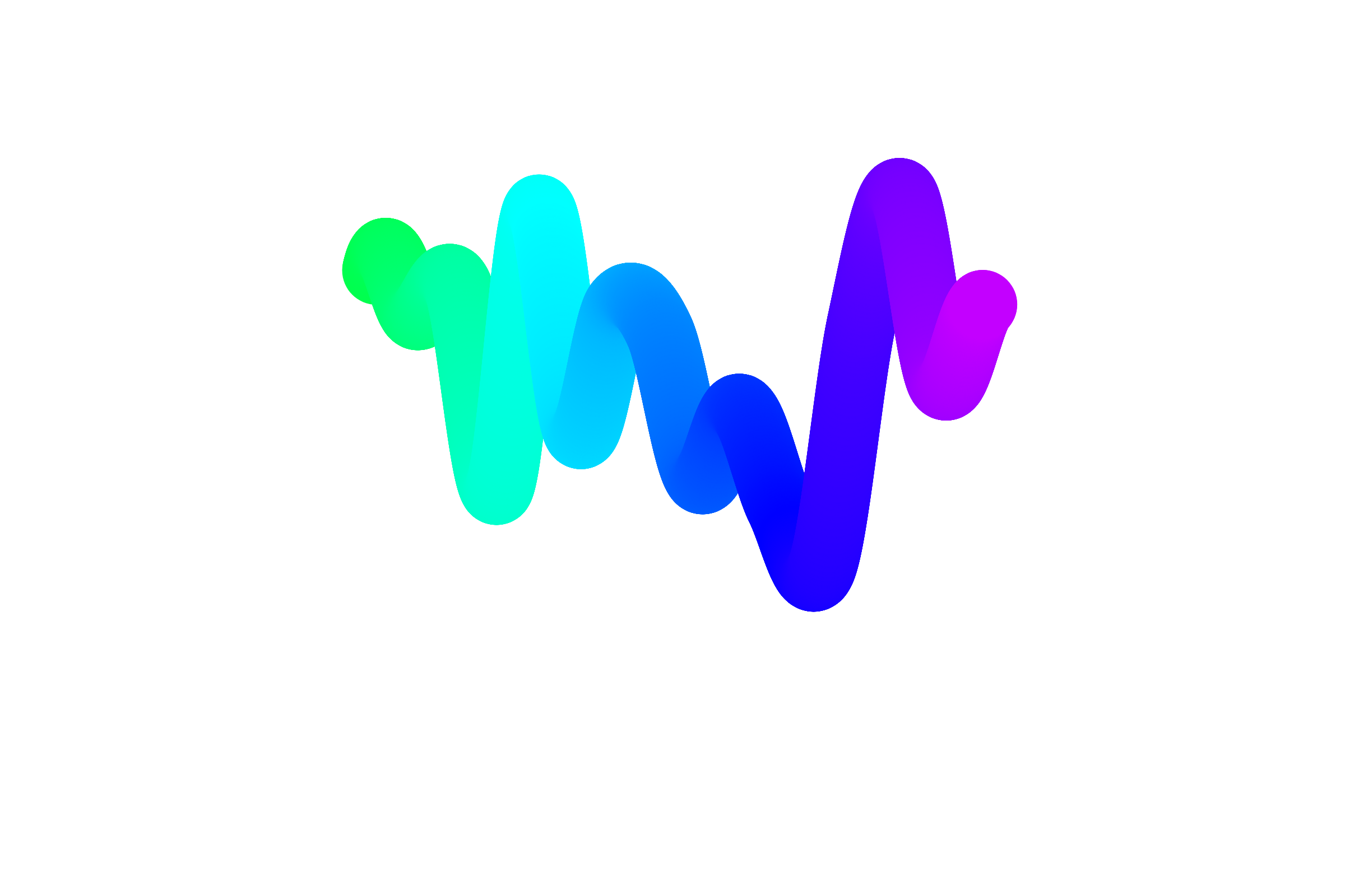 Art Blocks - Art Blocks v1 - Chromie Squiggle #134 - NFT # 134