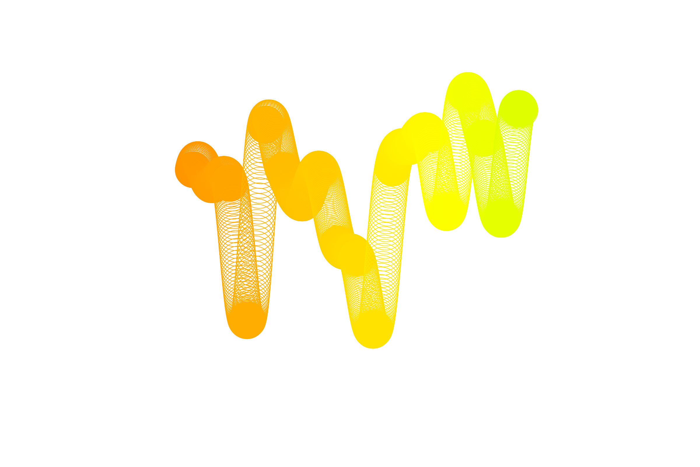 Art Blocks - Art Blocks v1 - Chromie Squiggle #135 - NFT # 135