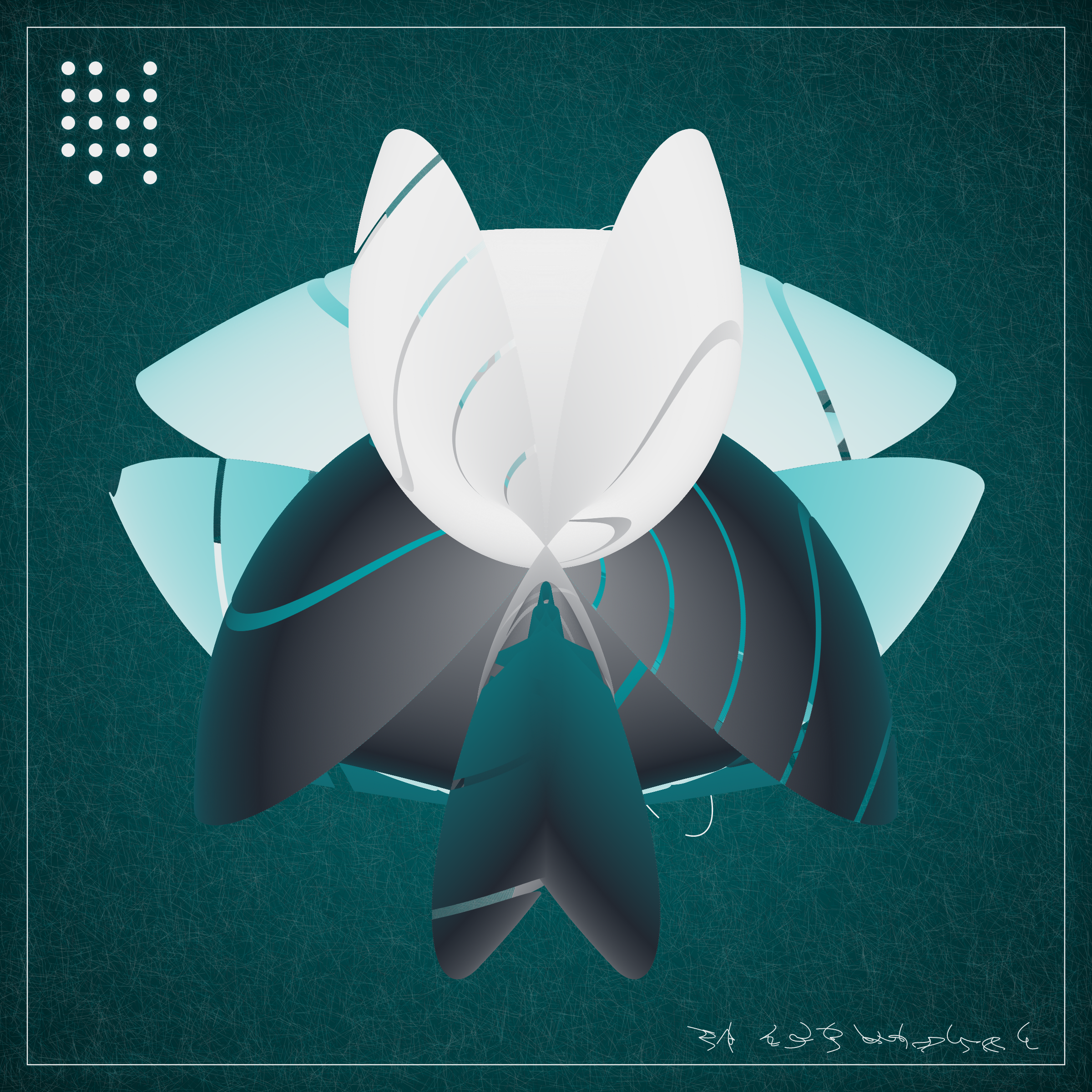 Art Blocks - Art Blocks v2 - Alien Insects #0 - NFT # 137000000