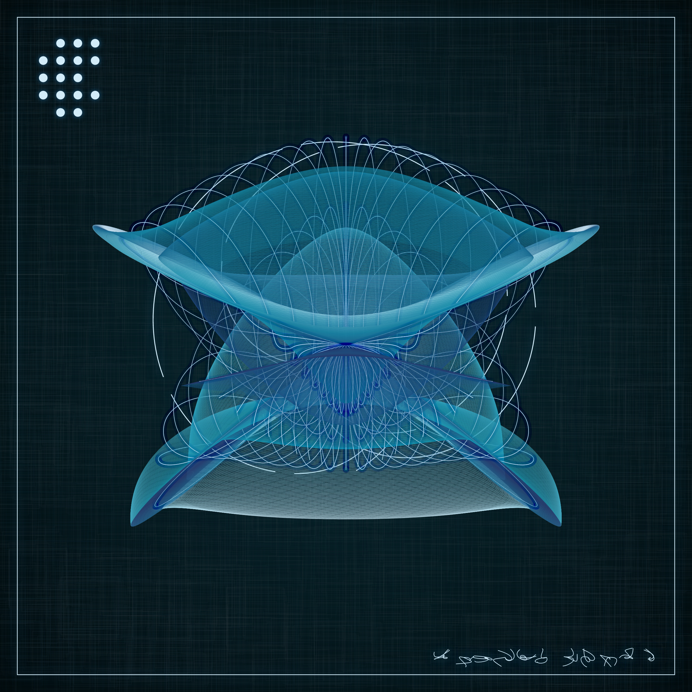 Art Blocks - Art Blocks v2 - Alien Insects #14 - NFT # 137000014