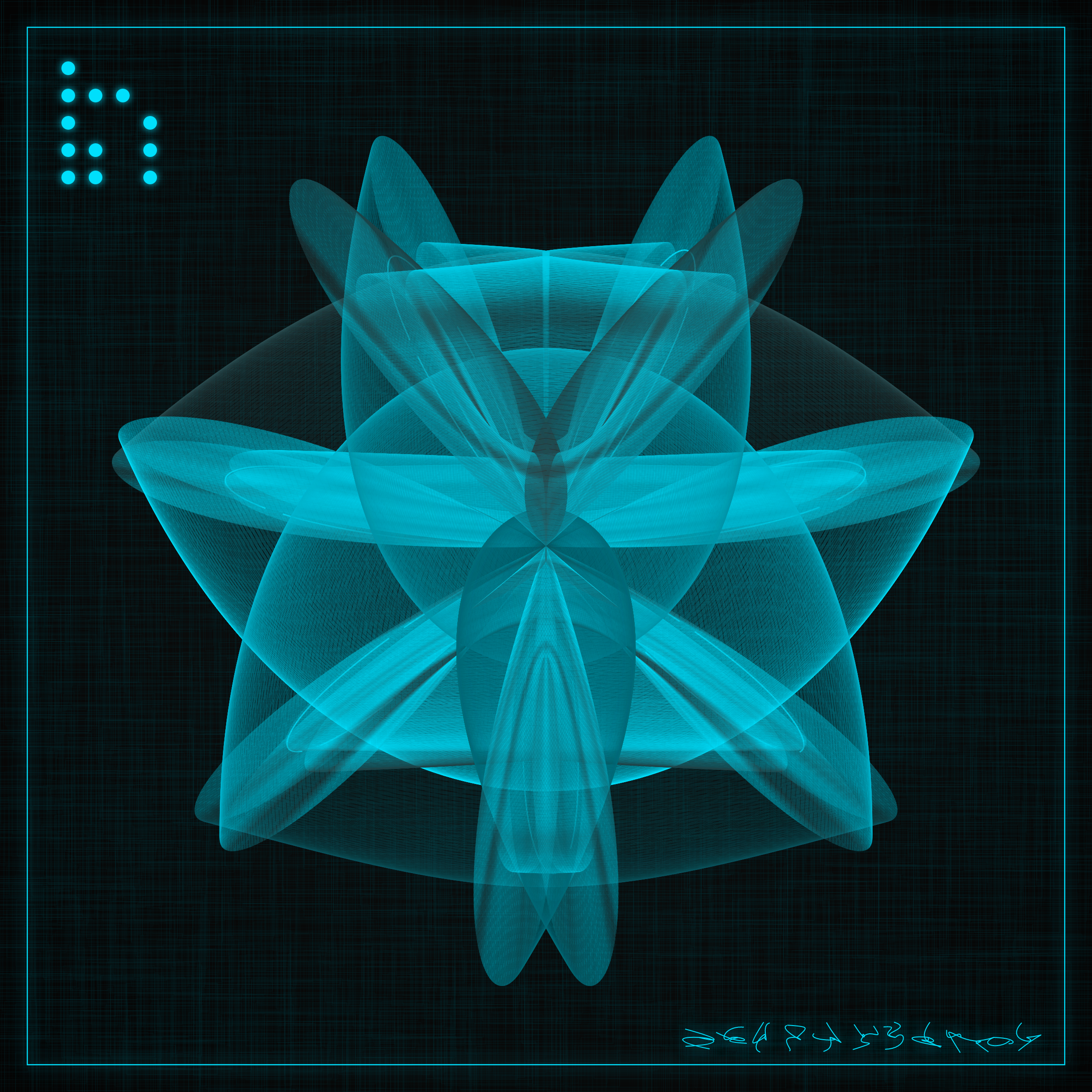 Art Blocks - Art Blocks v2 - Alien Insects #71 - NFT # 137000071