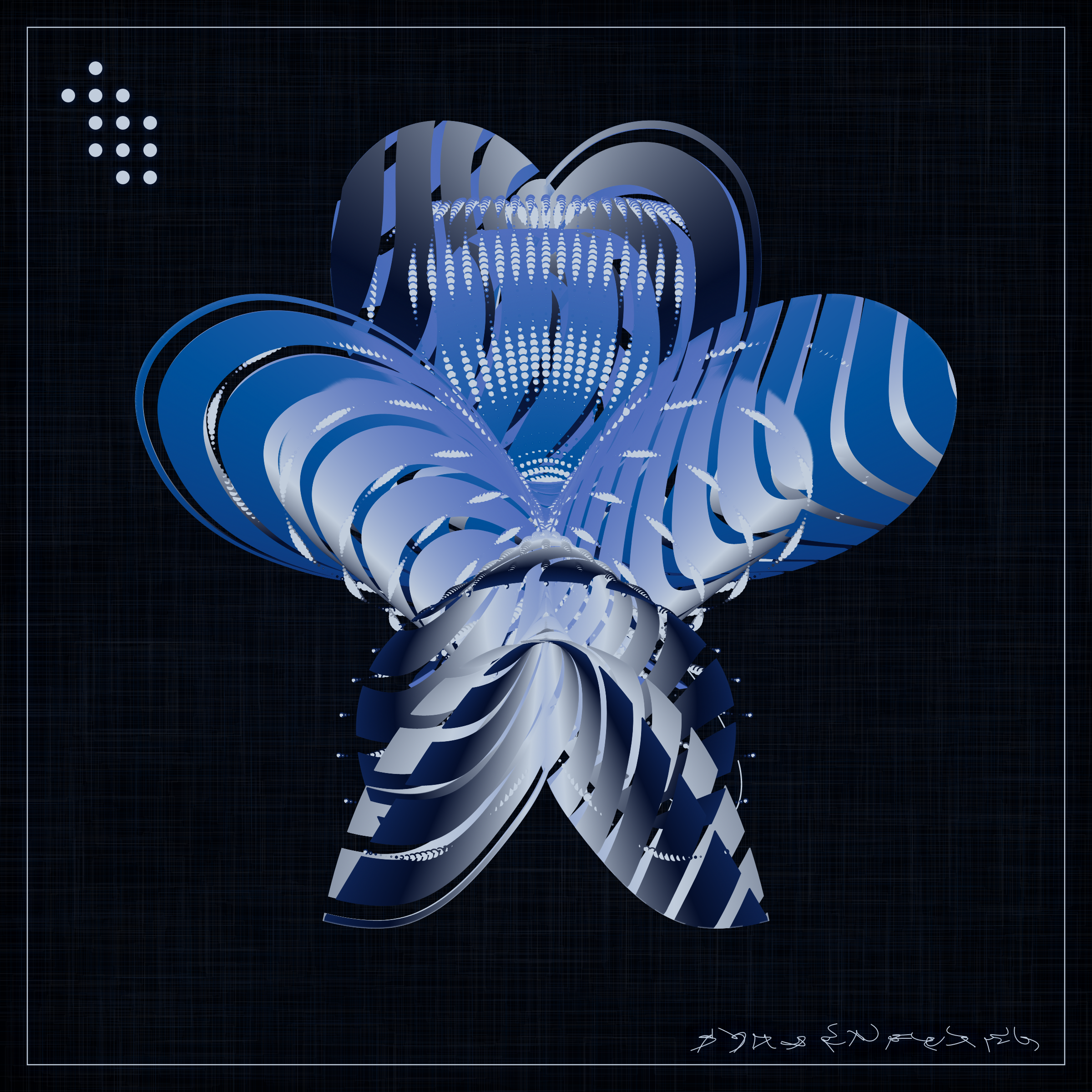 Art Blocks - Art Blocks v2 - Alien Insects #85 - NFT # 137000085