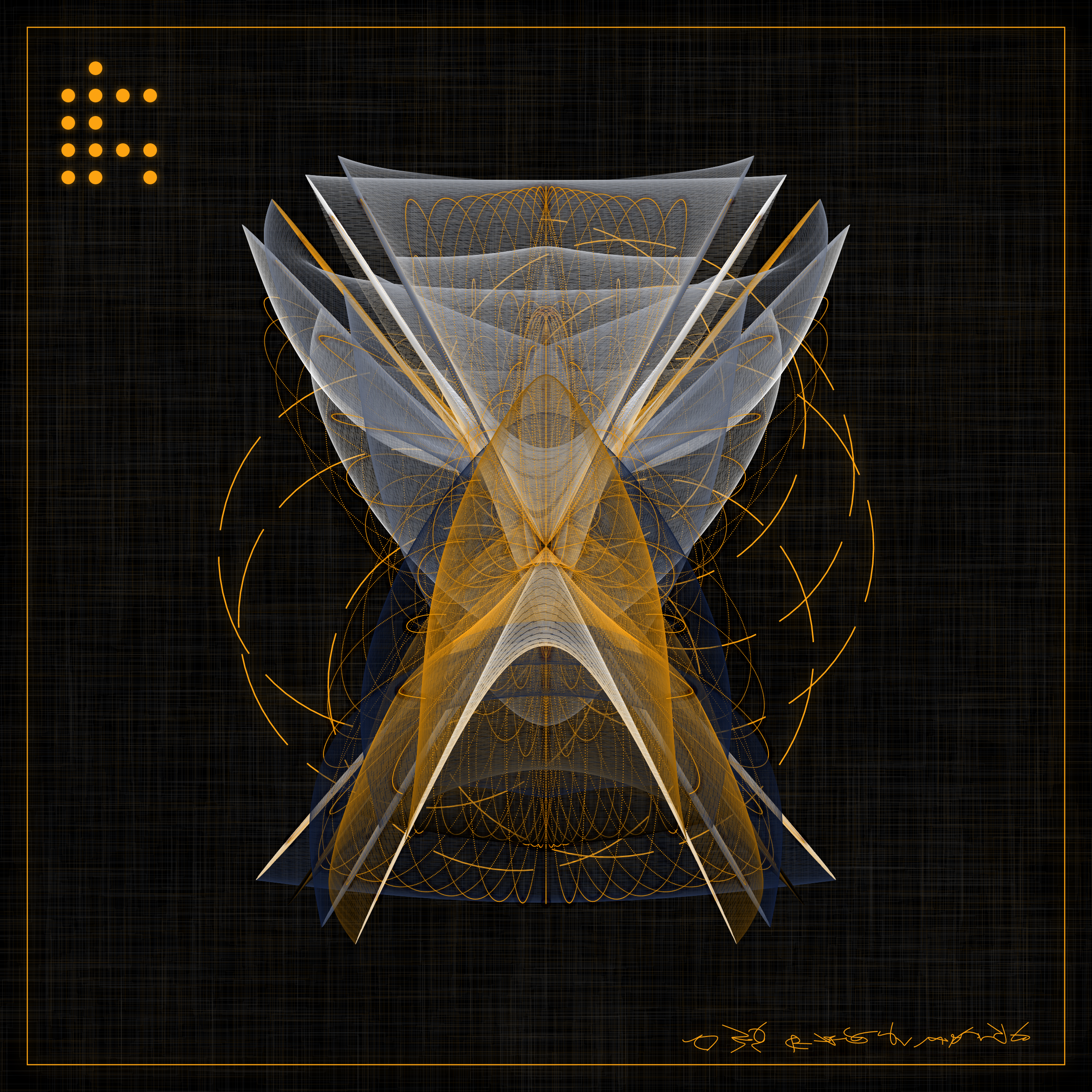 Art Blocks - Art Blocks v2 - Alien Insects #112 - NFT # 137000112