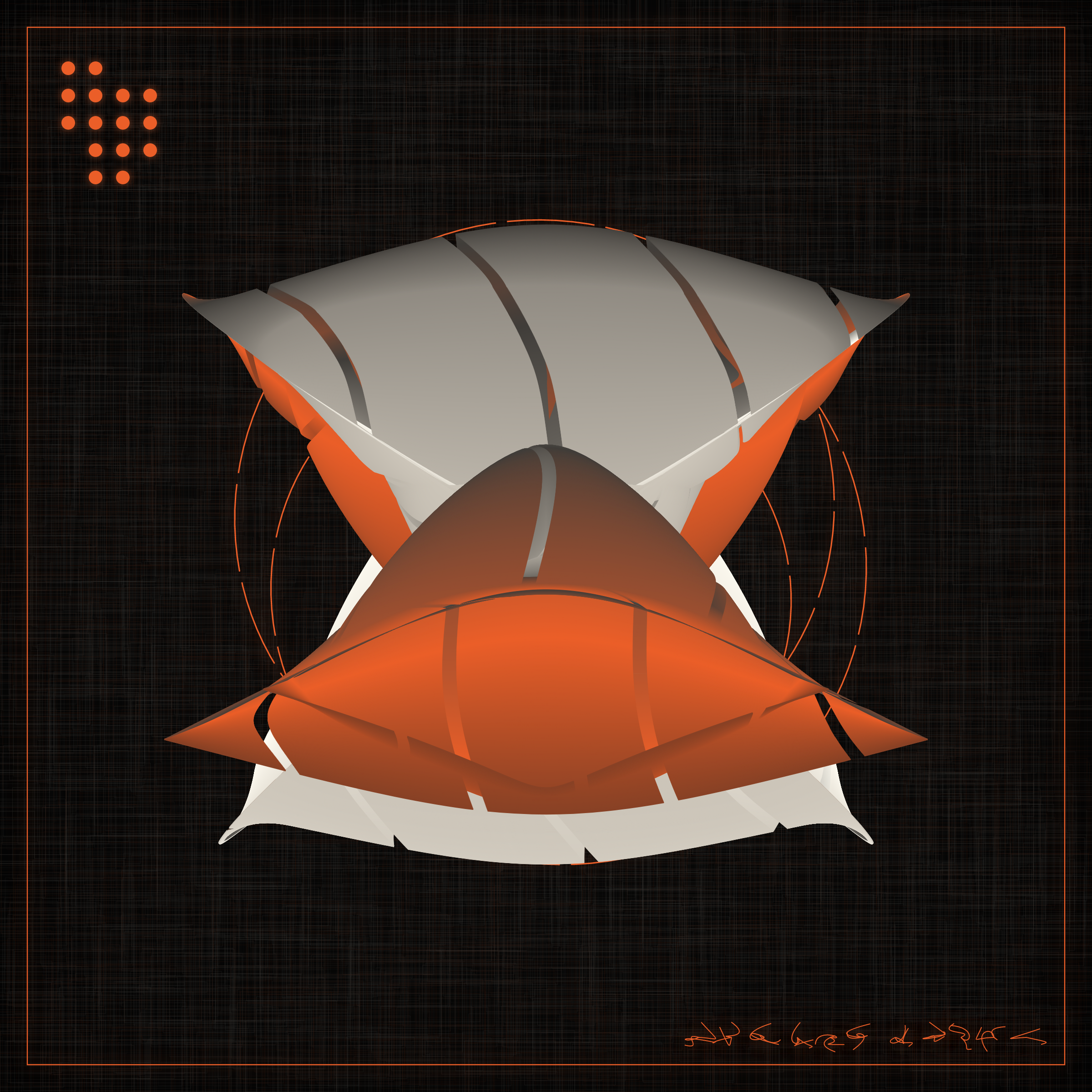 Art Blocks - Art Blocks v2 - Alien Insects #150 - NFT # 137000150