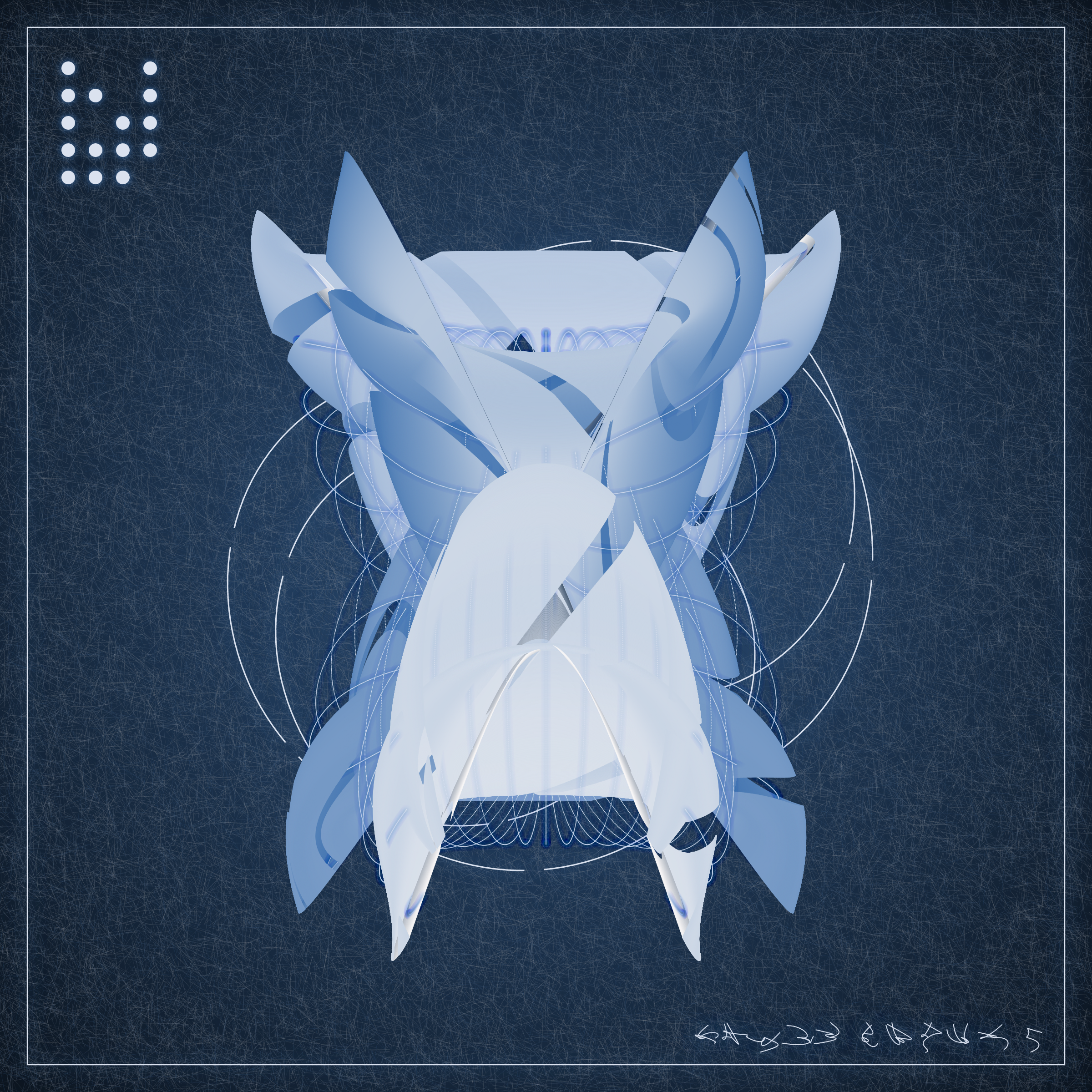 Art Blocks - Art Blocks v2 - Alien Insects #164 - NFT # 137000164