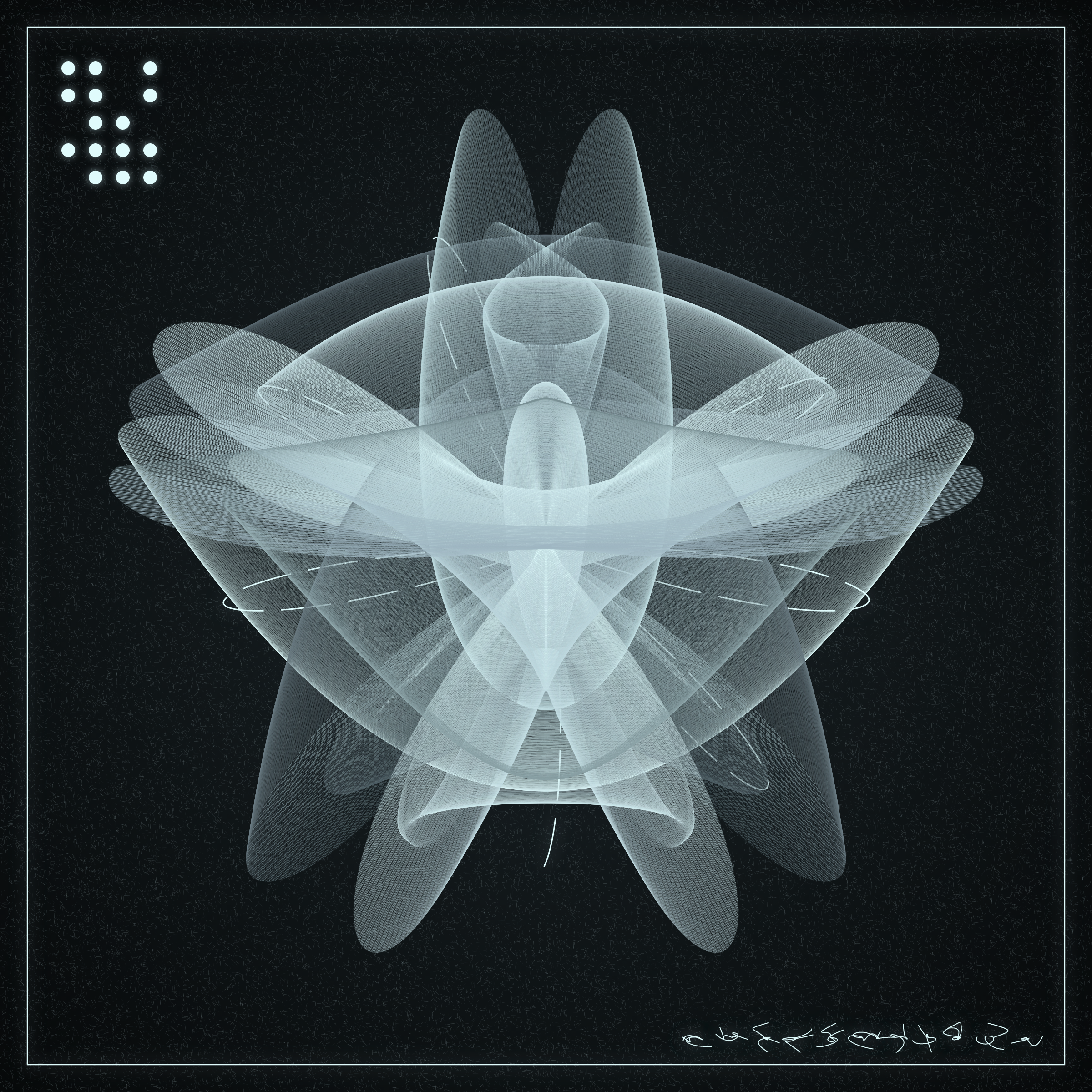 Art Blocks - Art Blocks v2 - Alien Insects #174 - NFT # 137000174