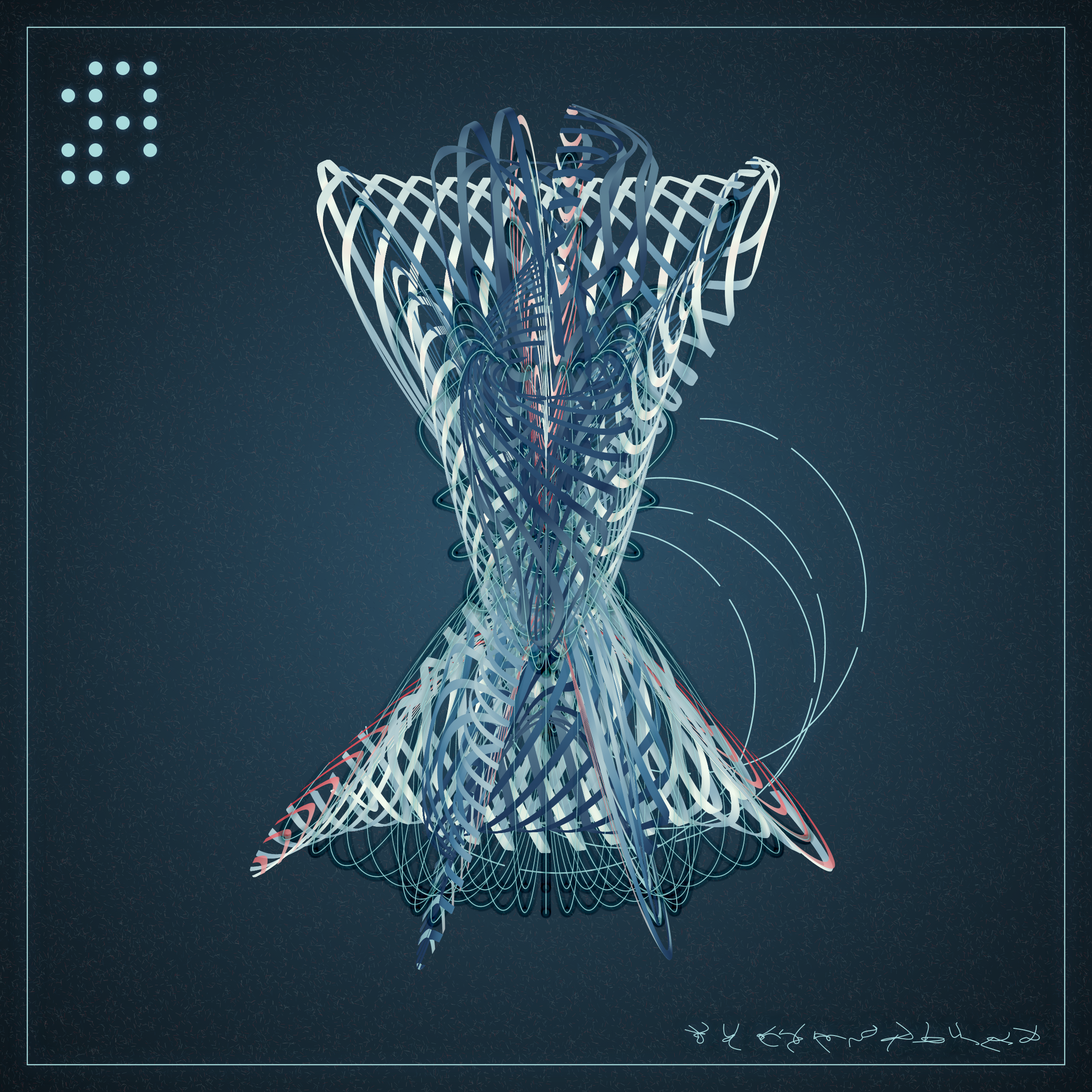 Art Blocks - Art Blocks v2 - Alien Insects #175 - NFT # 137000175