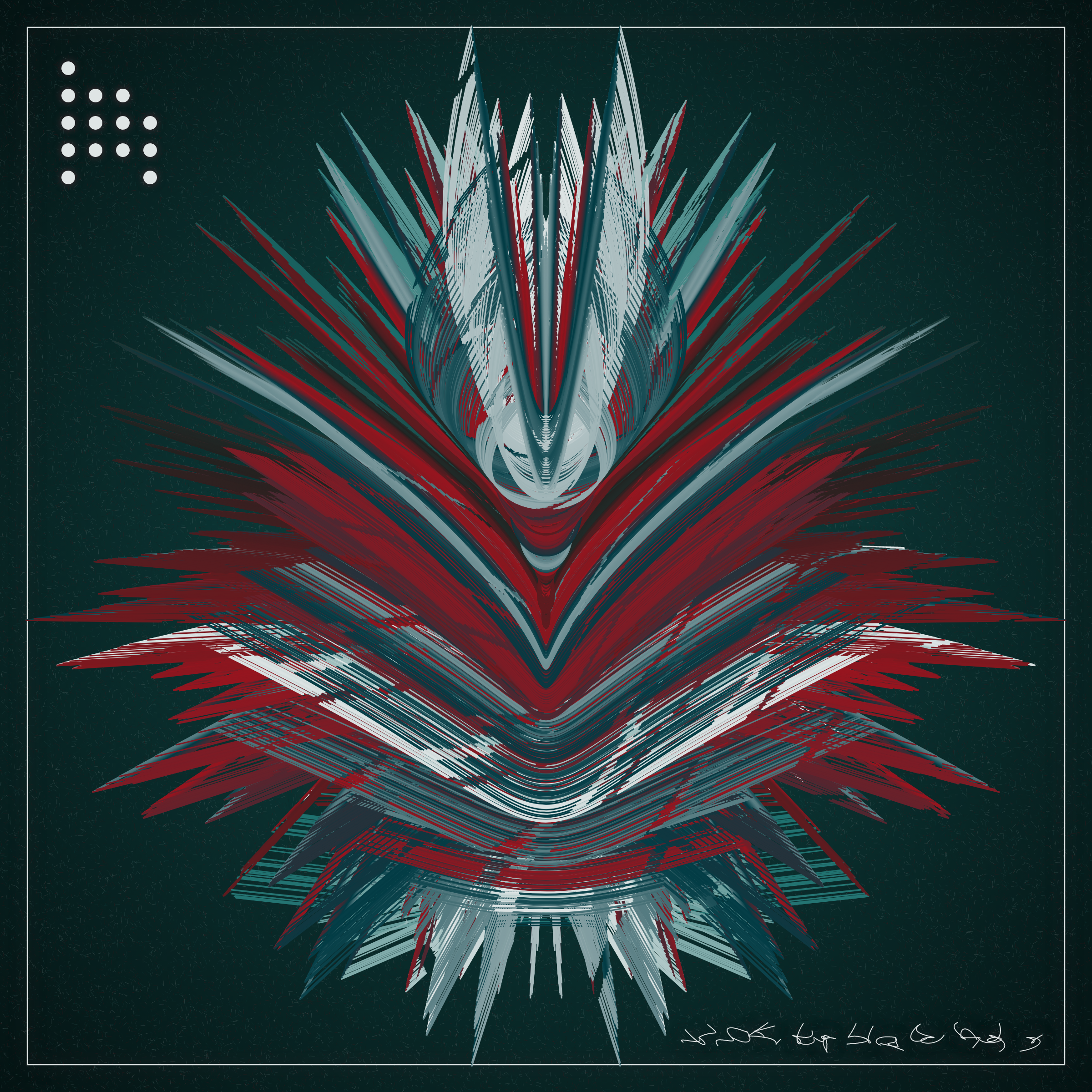 Art Blocks - Art Blocks v2 - Alien Insects #179 - NFT # 137000179