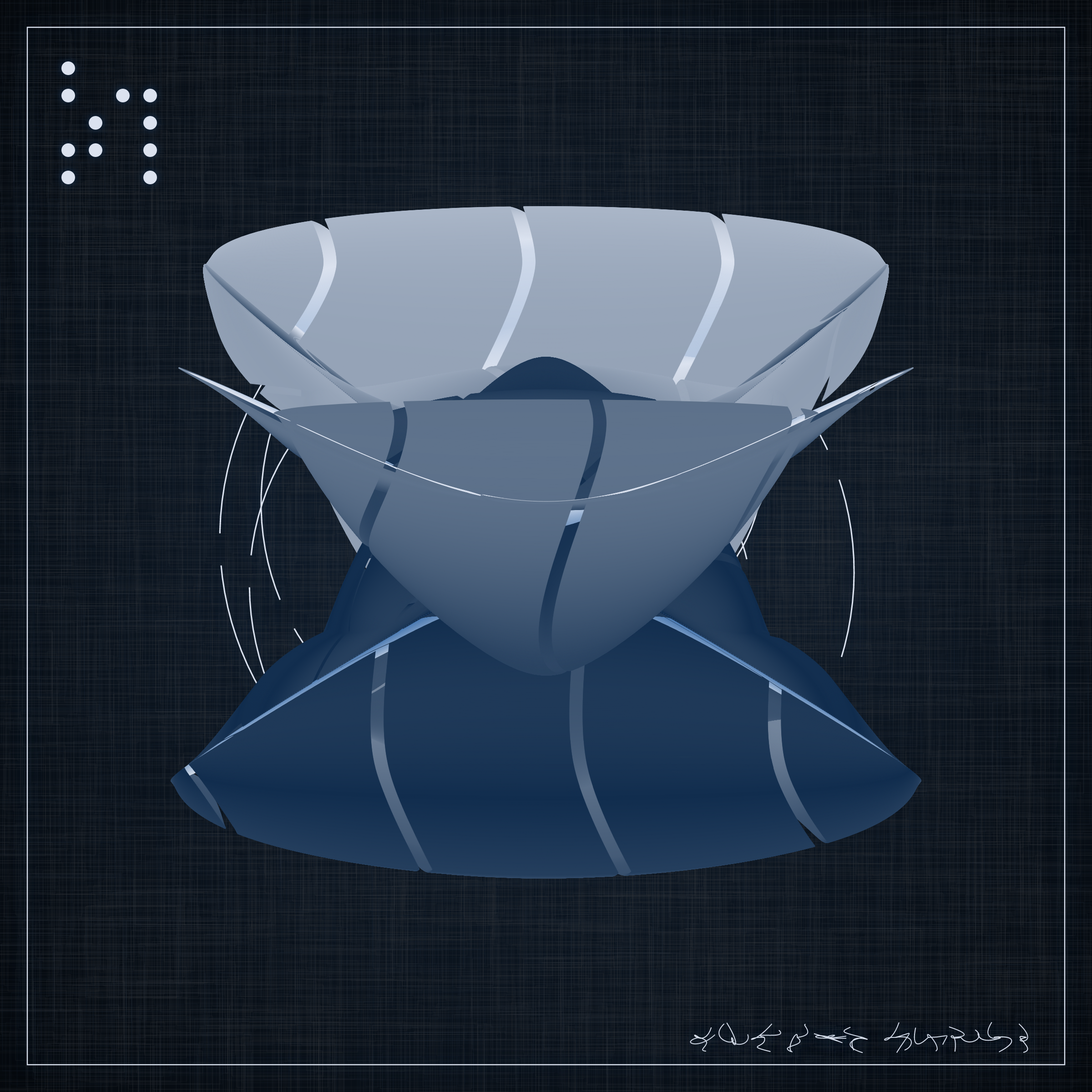 Art Blocks - Art Blocks v2 - Alien Insects #195 - NFT # 137000195