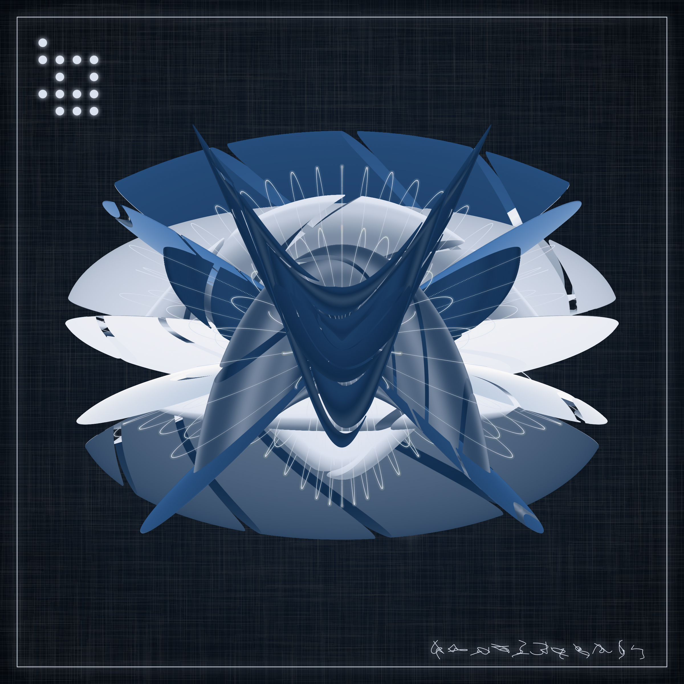 Art Blocks - Art Blocks v2 - Alien Insects #217 - NFT # 137000217