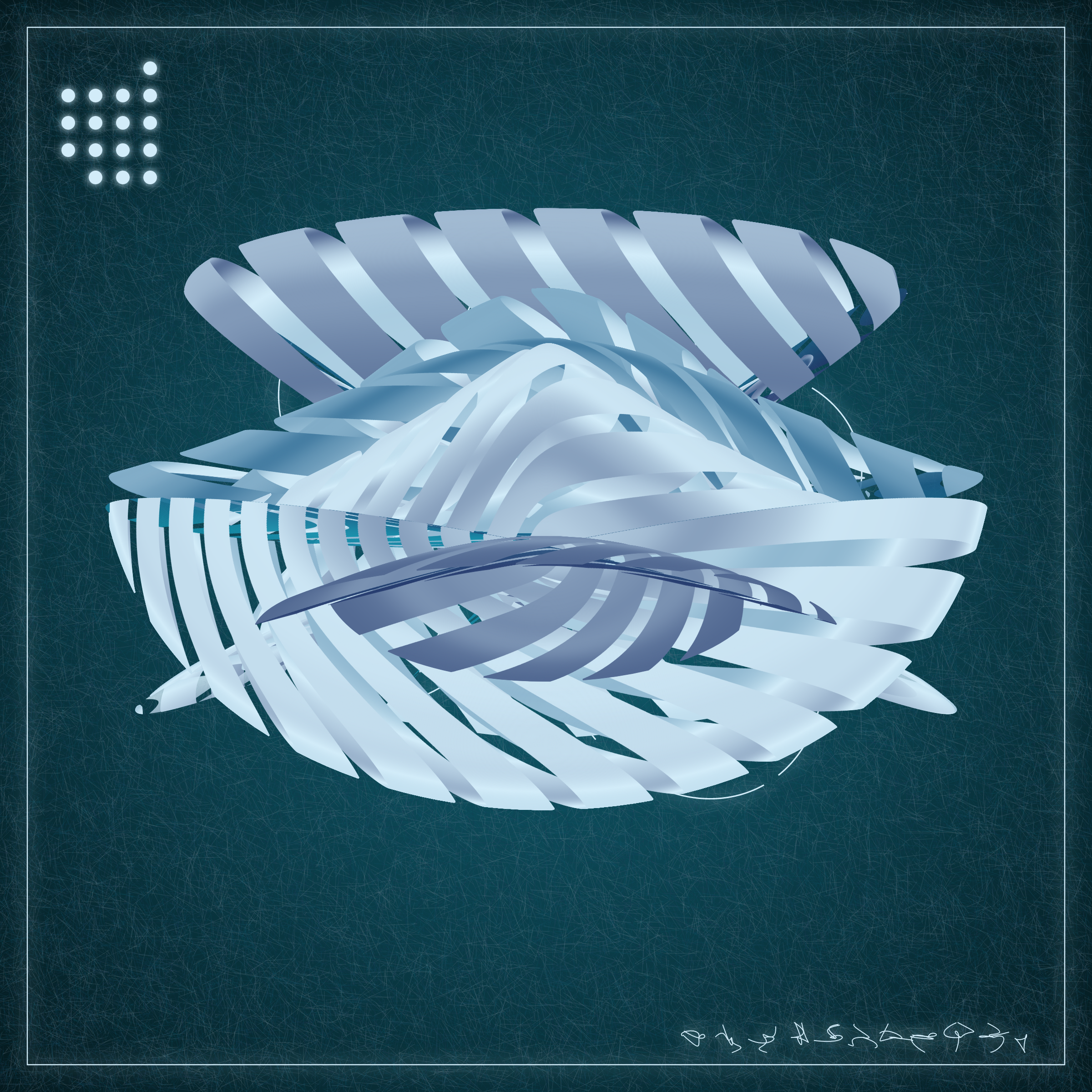 Art Blocks - Art Blocks v2 - Alien Insects #221 - NFT # 137000221