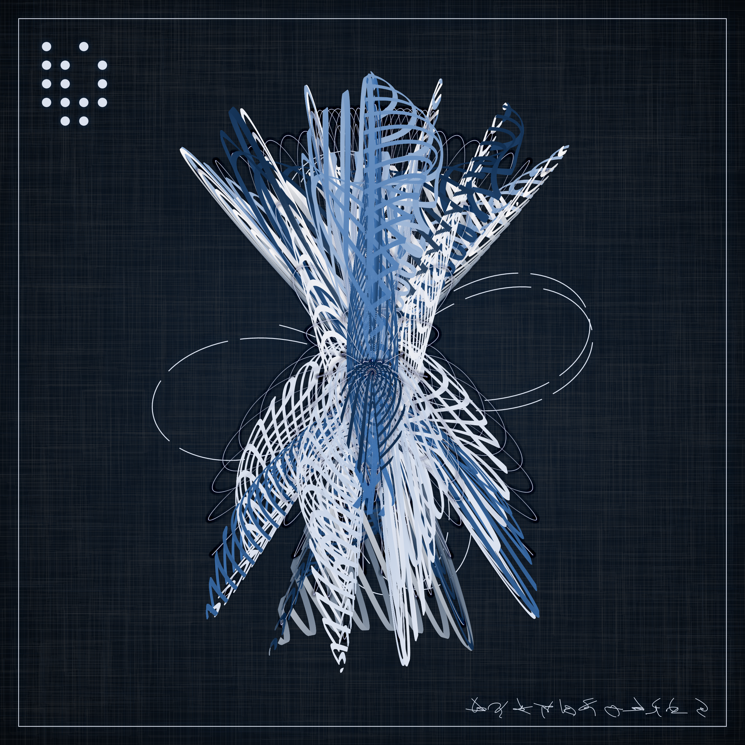 Art Blocks - Art Blocks v2 - Alien Insects #276 - NFT # 137000276