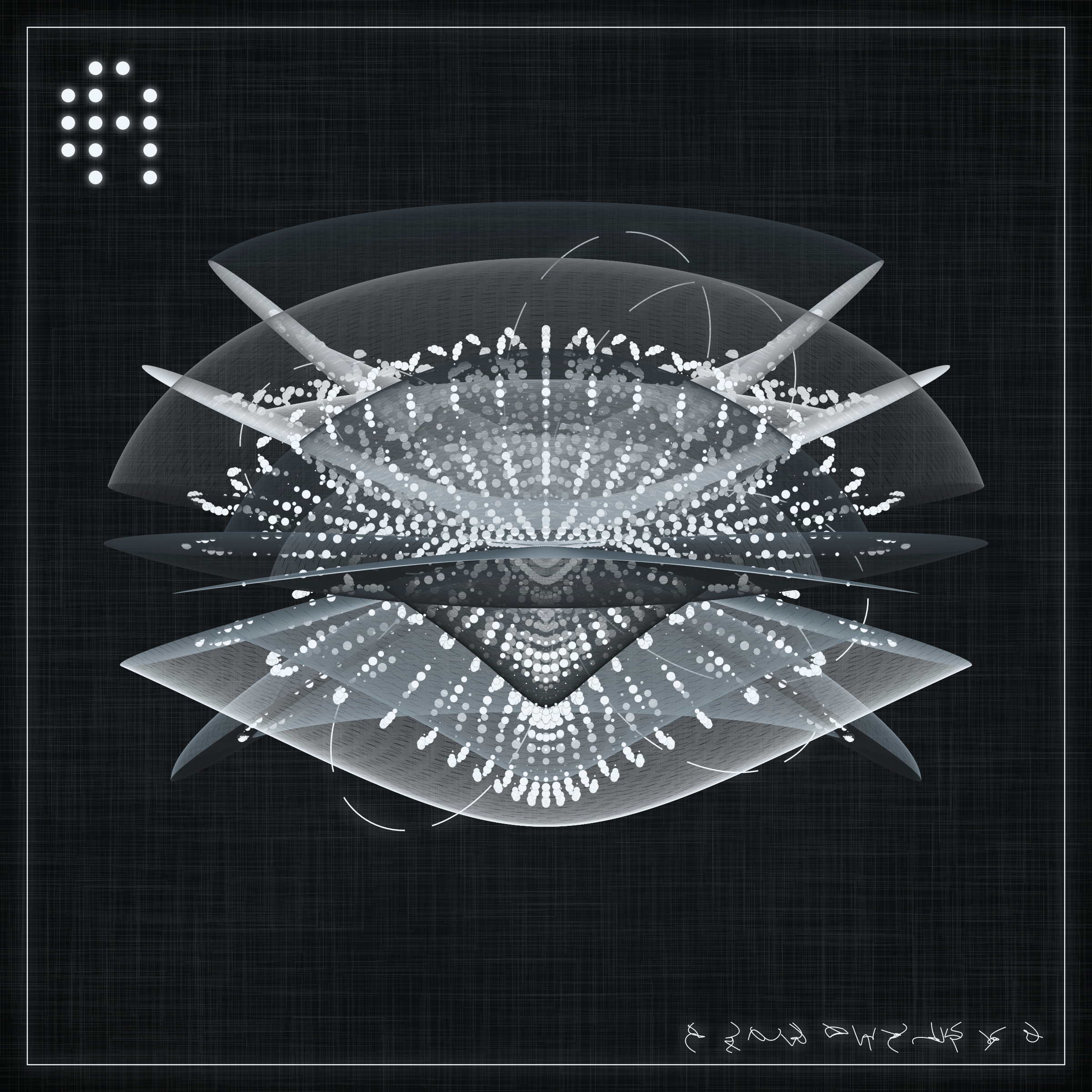 Art Blocks - Art Blocks v2 - Alien Insects #286 - NFT # 137000286