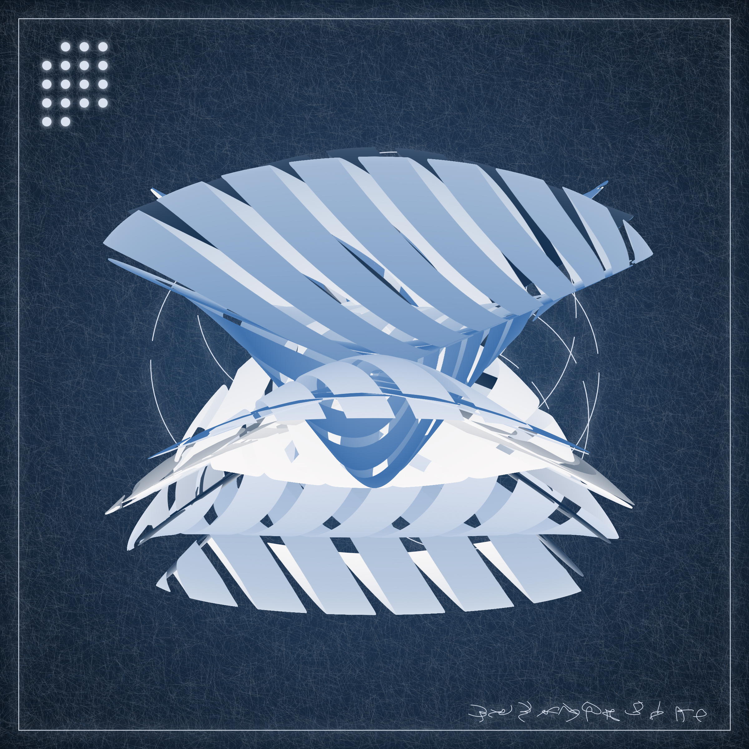 Art Blocks - Art Blocks v2 - Alien Insects #288 - NFT # 137000288