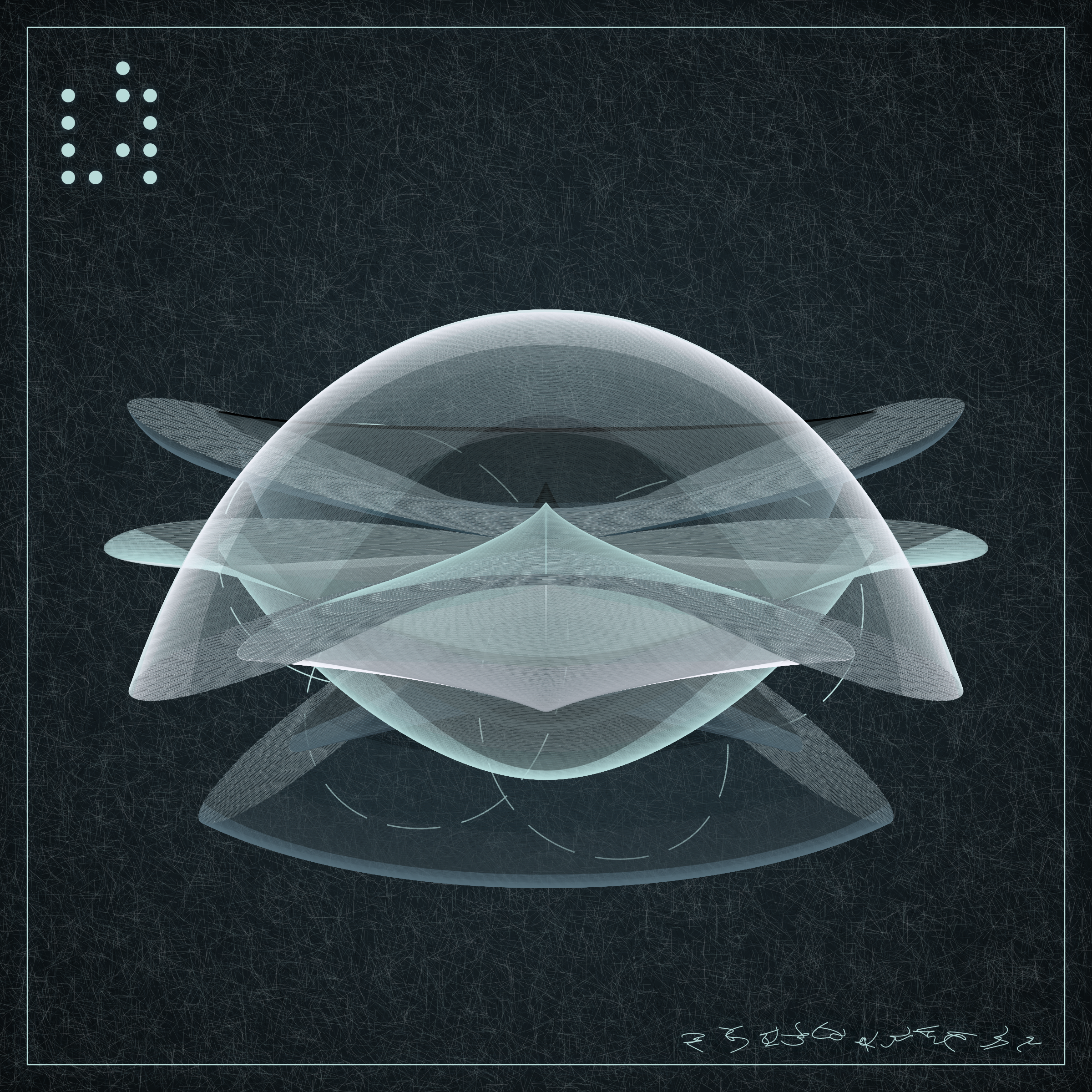 Art Blocks - Art Blocks v2 - Alien Insects #295 - NFT # 137000295