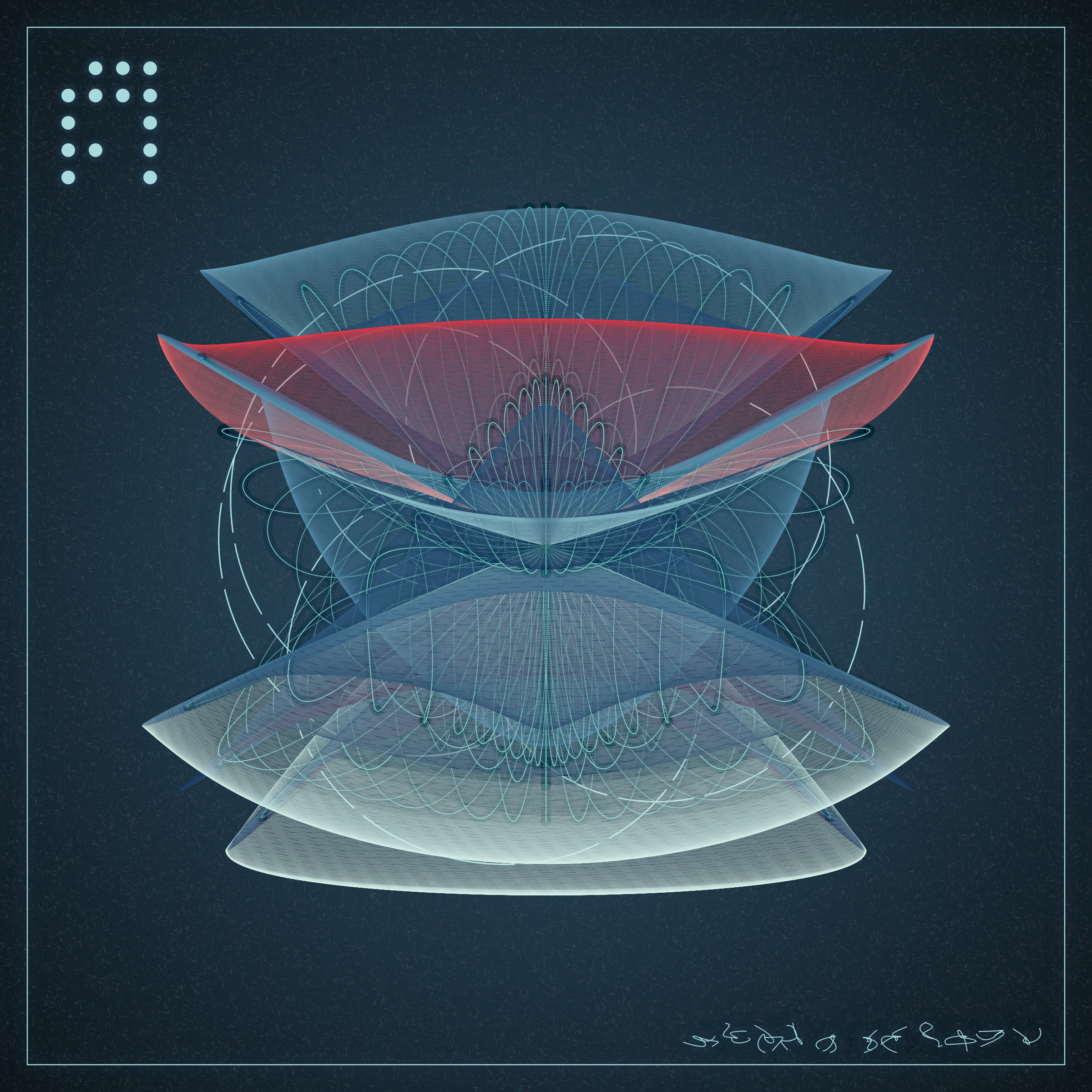 Art Blocks - Art Blocks v2 - Alien Insects #296 - NFT # 137000296