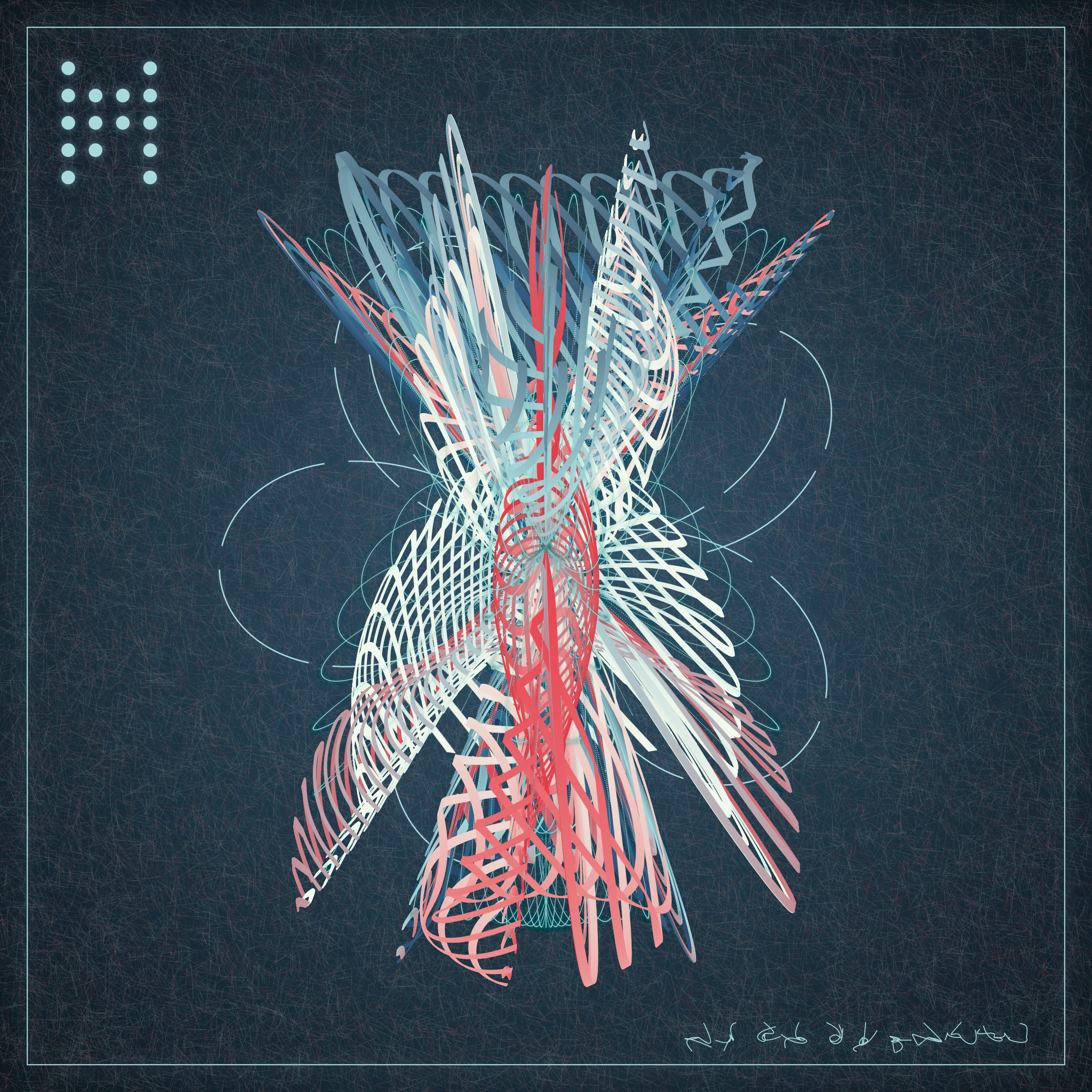 Art Blocks - Art Blocks v2 - Alien Insects #343 - NFT # 137000343