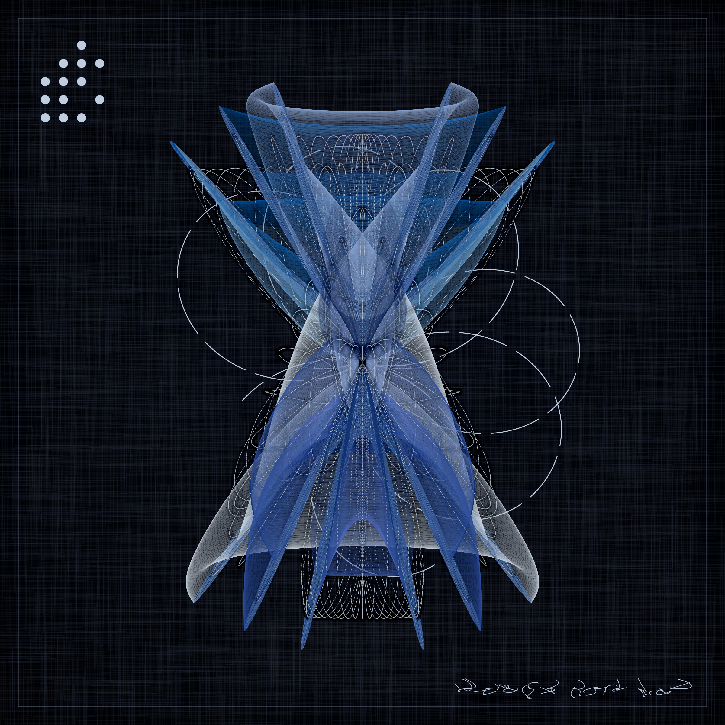 Art Blocks - Art Blocks v2 - Alien Insects #356 - NFT # 137000356