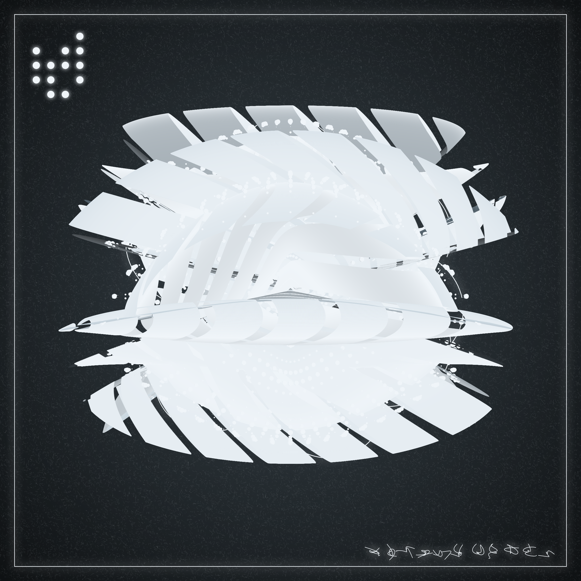 Art Blocks - Art Blocks v2 - Alien Insects #368 - NFT # 137000368