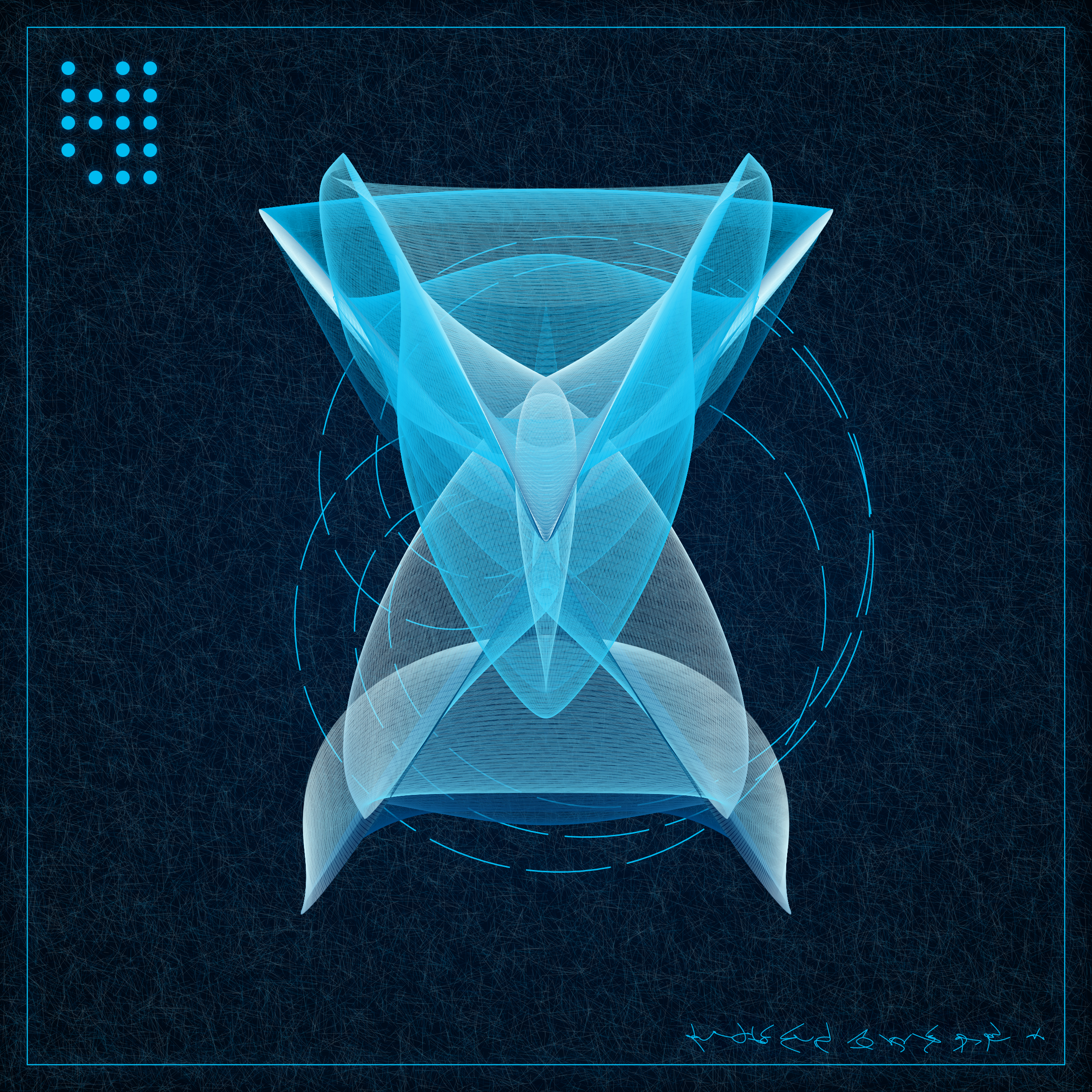 Art Blocks - Art Blocks v2 - Alien Insects #396 - NFT # 137000396