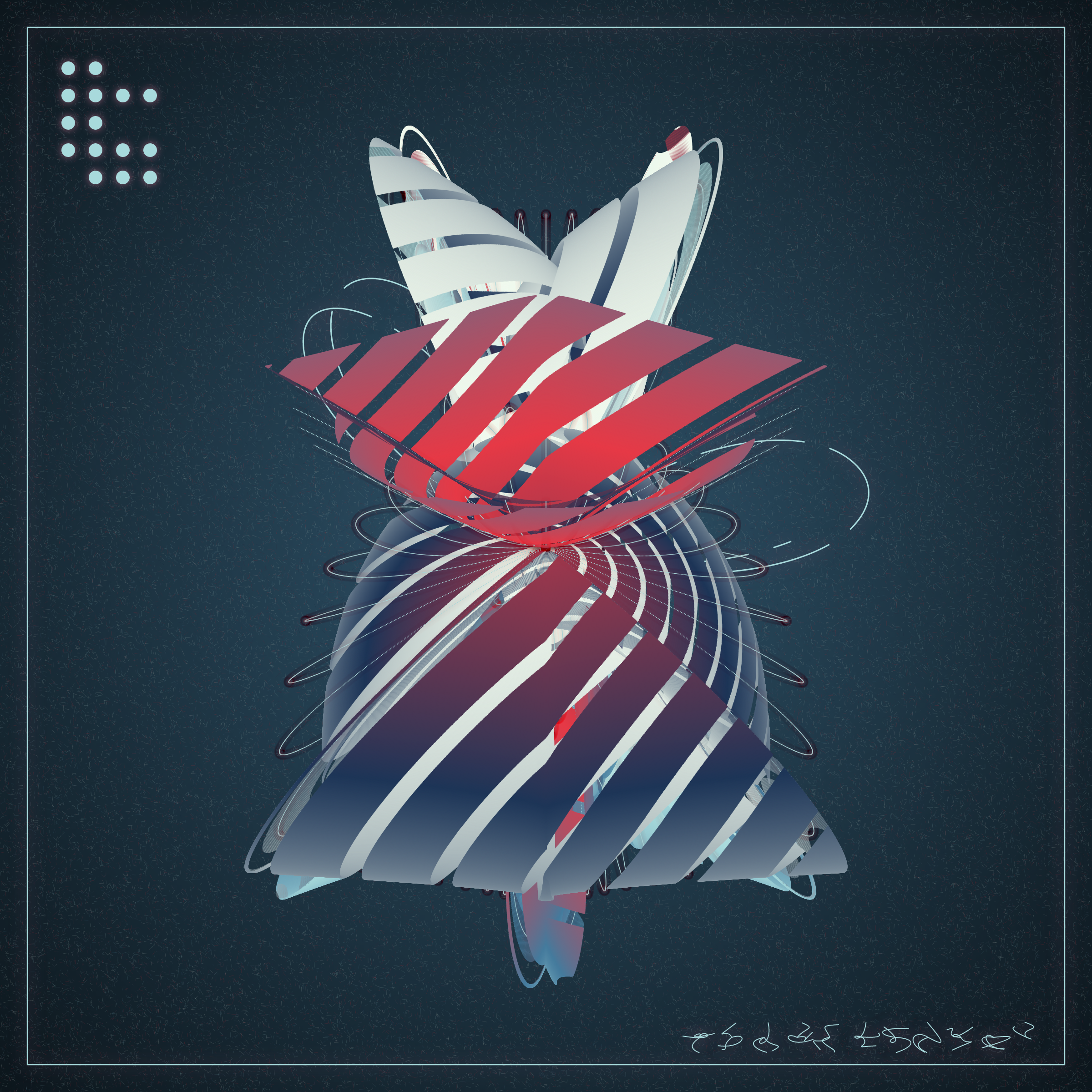 Art Blocks - Art Blocks v2 - Alien Insects #399 - NFT # 137000399