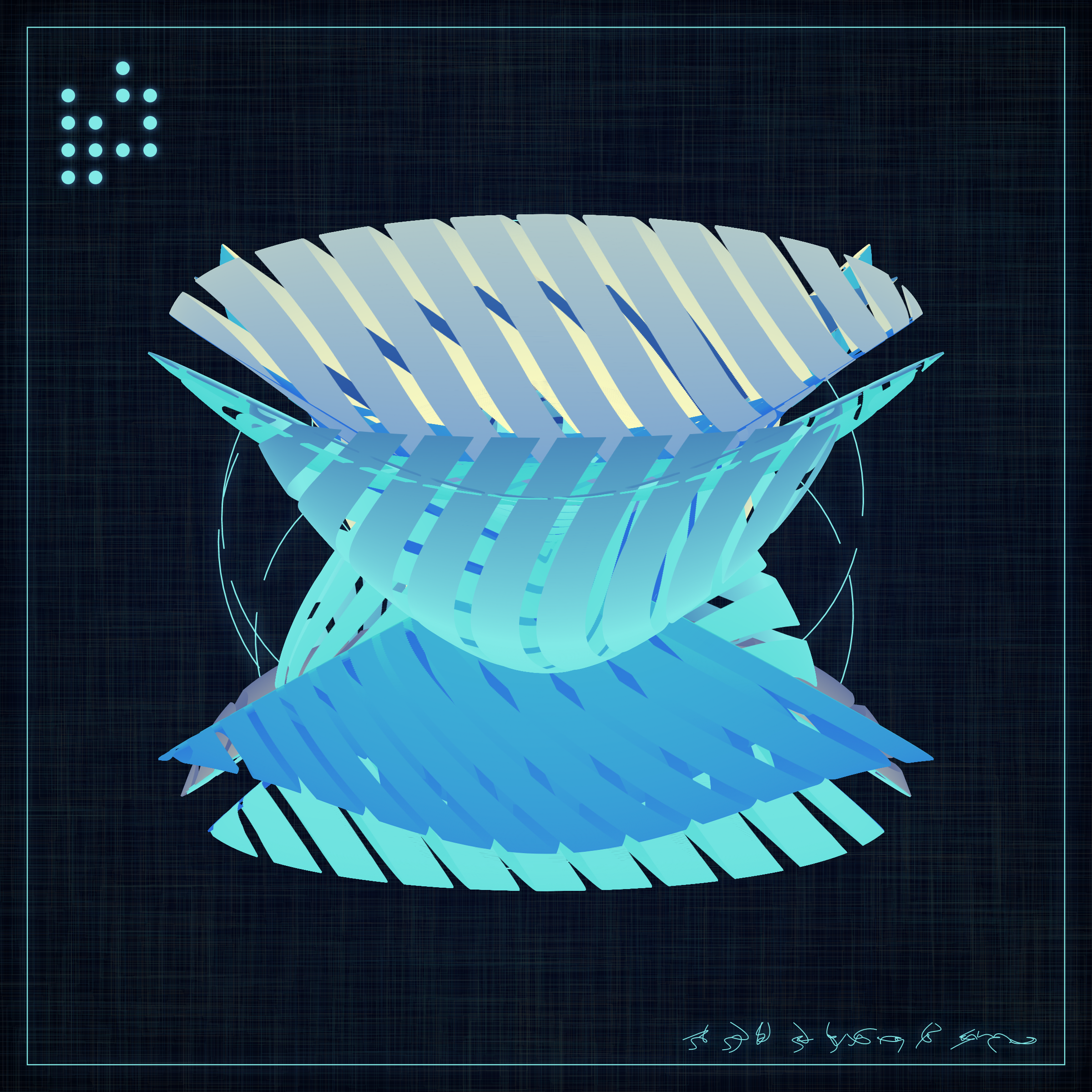 Art Blocks - Art Blocks v2 - Alien Insects #403 - NFT # 137000403