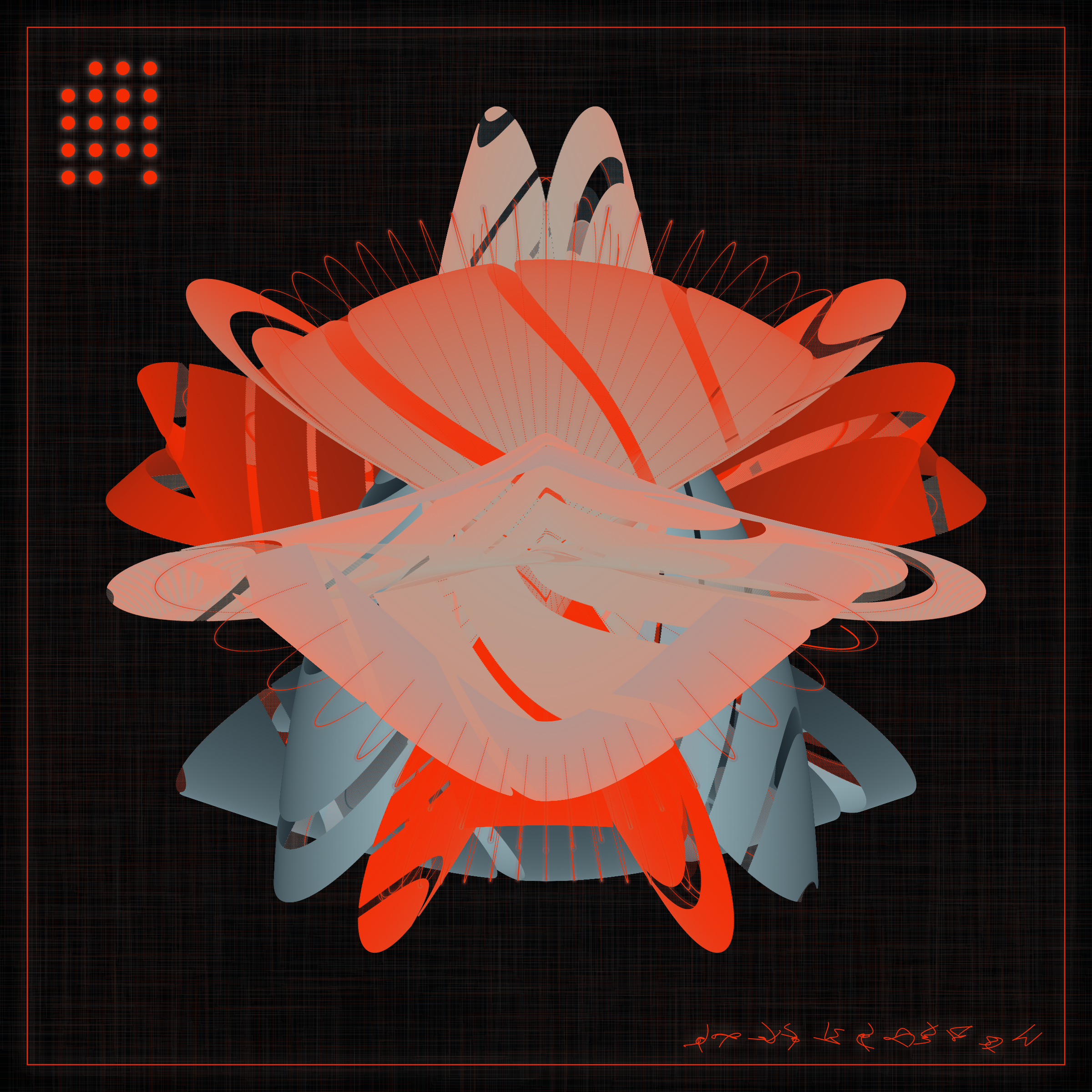 Art Blocks - Art Blocks v2 - Alien Insects #423 - NFT # 137000423