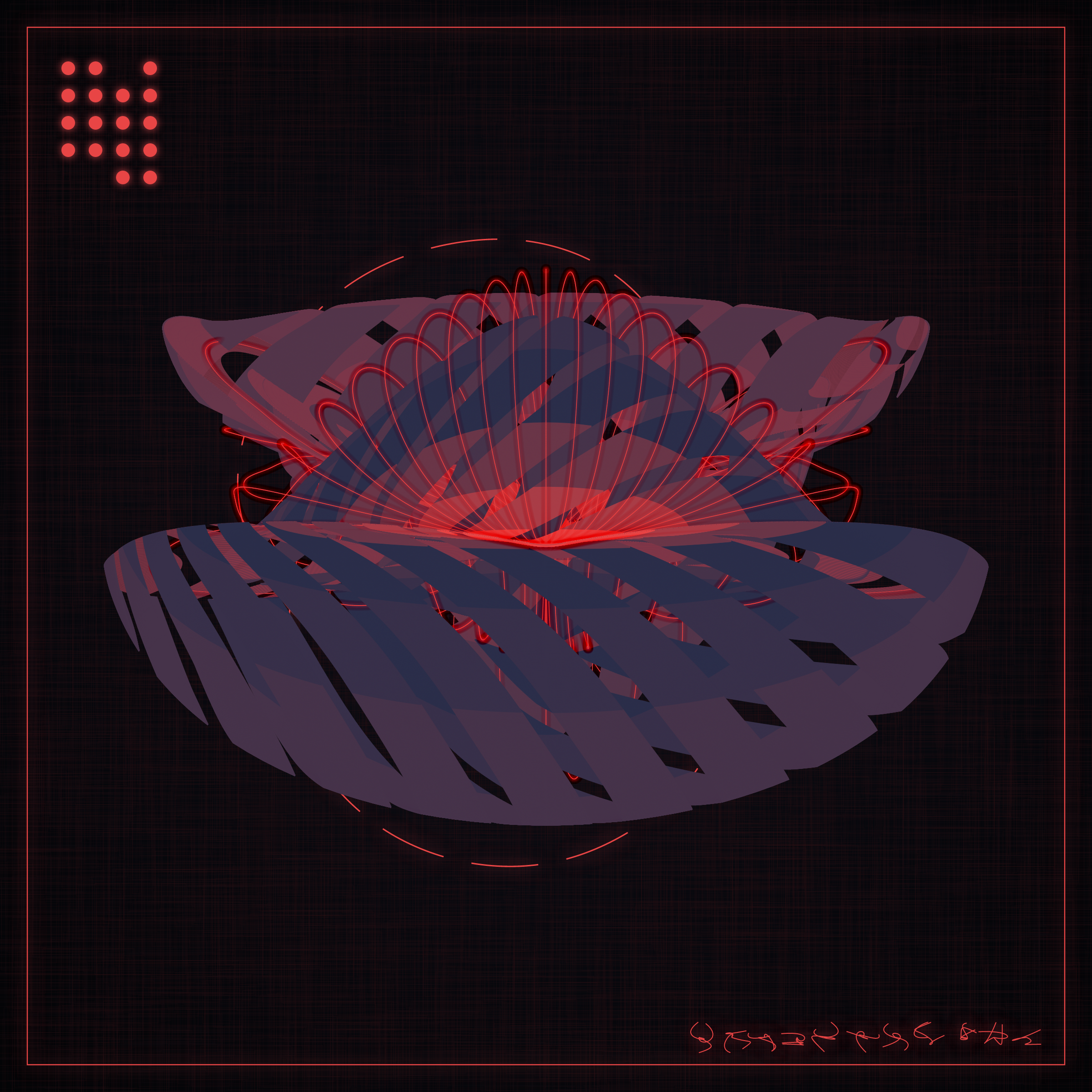 Art Blocks - Art Blocks v2 - Alien Insects #425 - NFT # 137000425