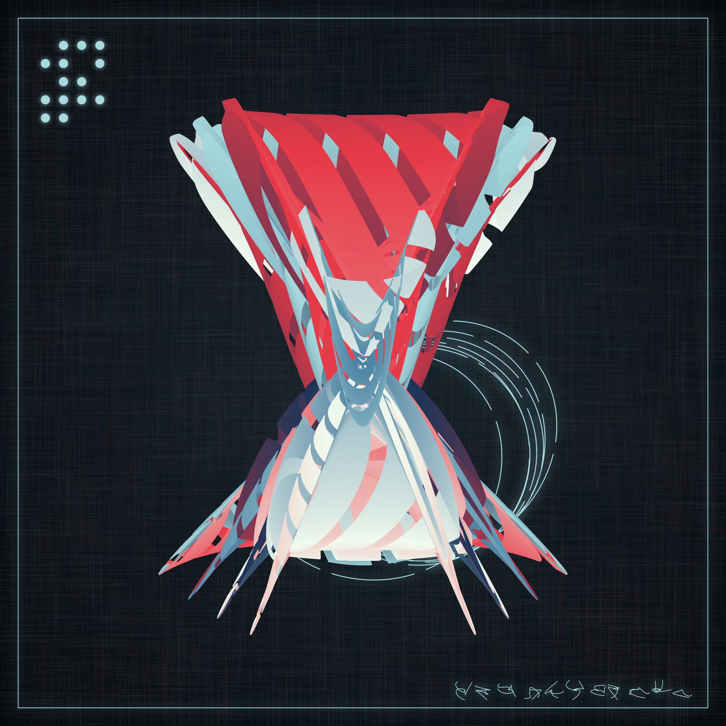 Art Blocks - Art Blocks v2 - Alien Insects #428 - NFT # 137000428