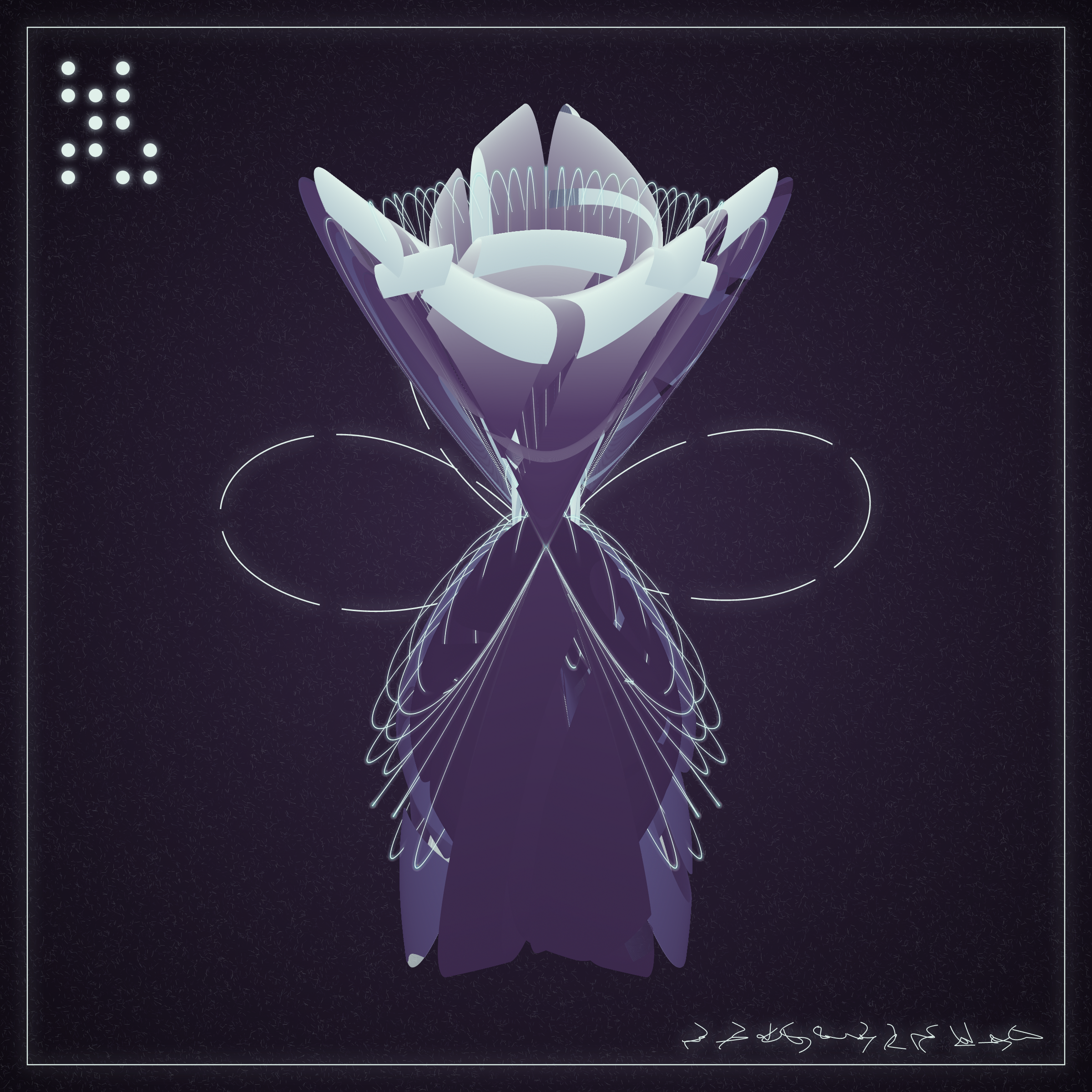 Art Blocks - Art Blocks v2 - Alien Insects #429 - NFT # 137000429