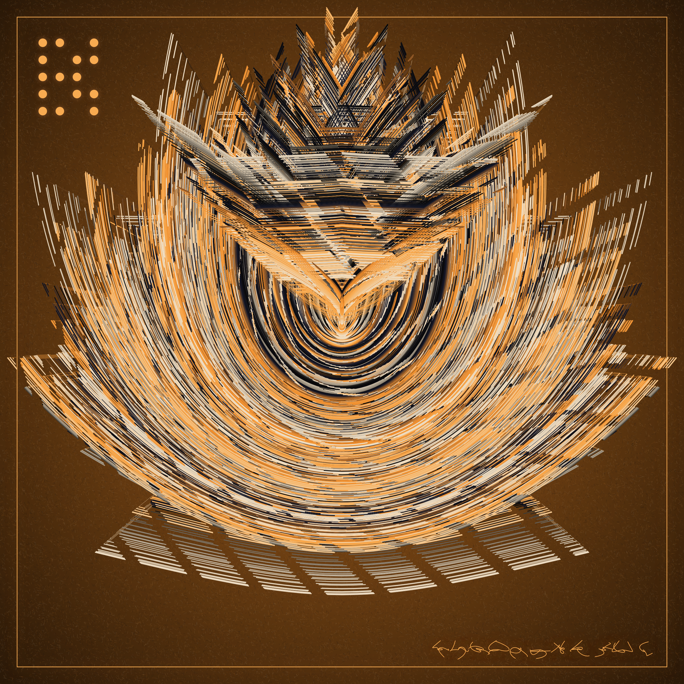 Art Blocks - Art Blocks v2 - Alien Insects #440 - NFT # 137000440