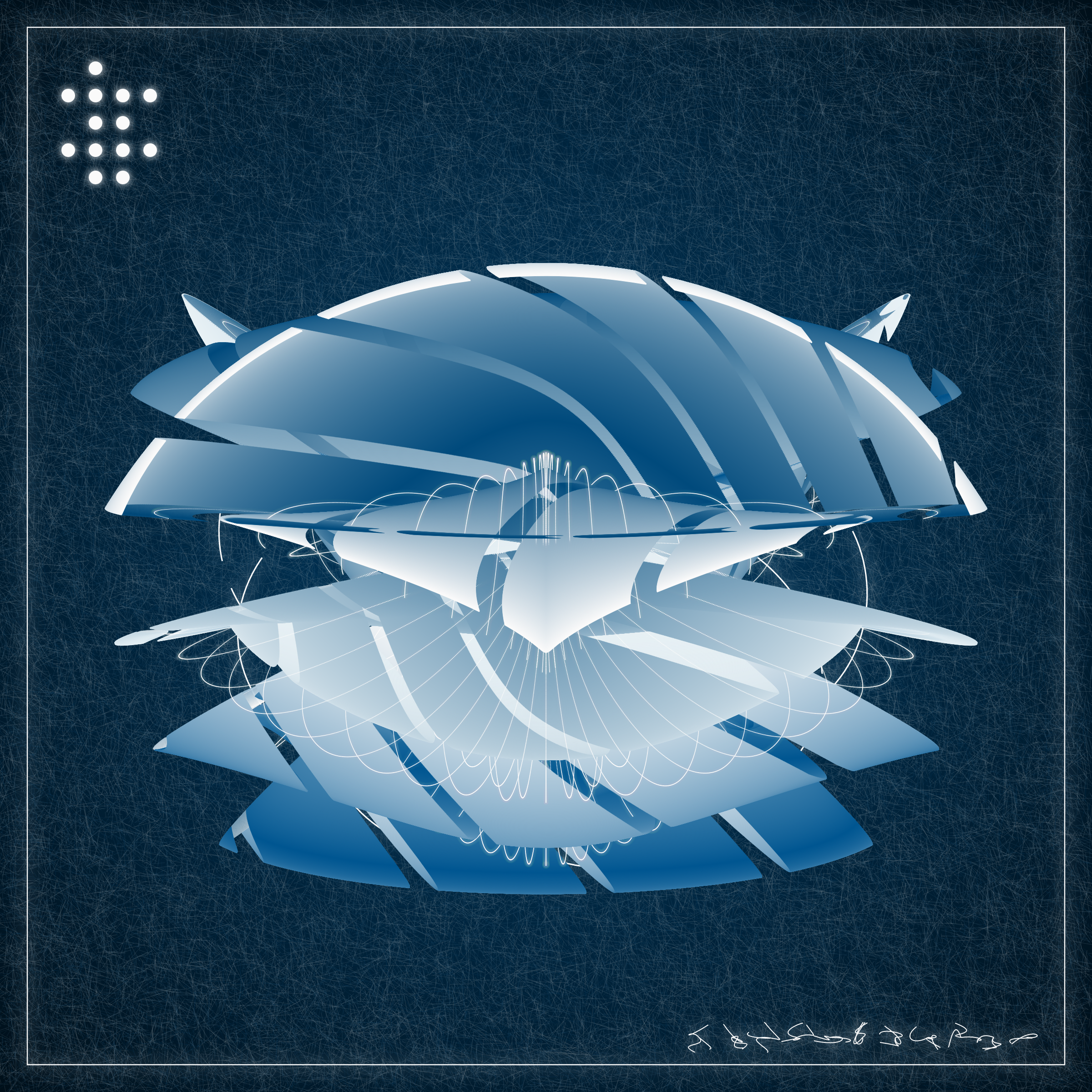 Art Blocks - Art Blocks v2 - Alien Insects #453 - NFT # 137000453