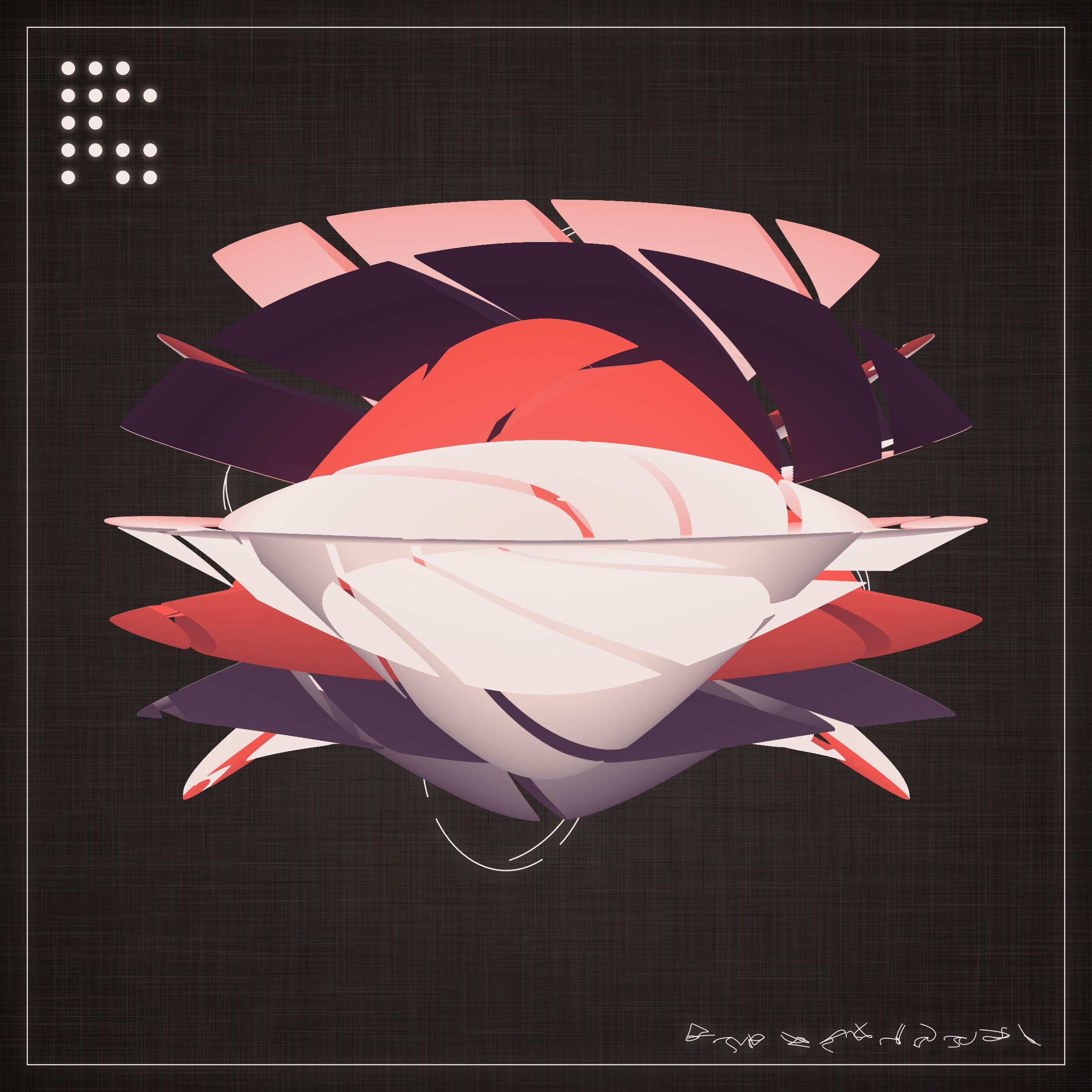 Art Blocks - Art Blocks v2 - Alien Insects #455 - NFT # 137000455