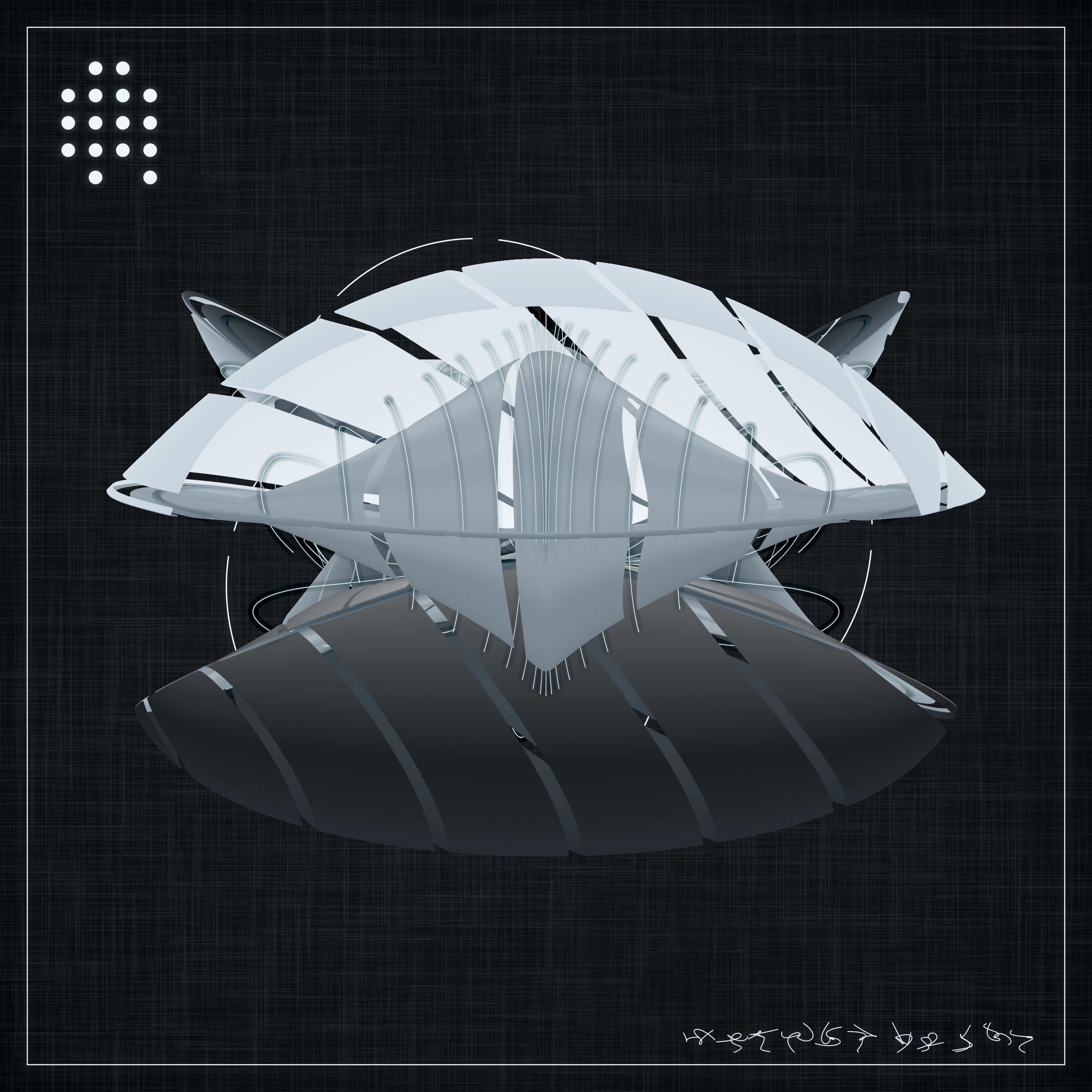 Art Blocks - Art Blocks v2 - Alien Insects #475 - NFT # 137000475