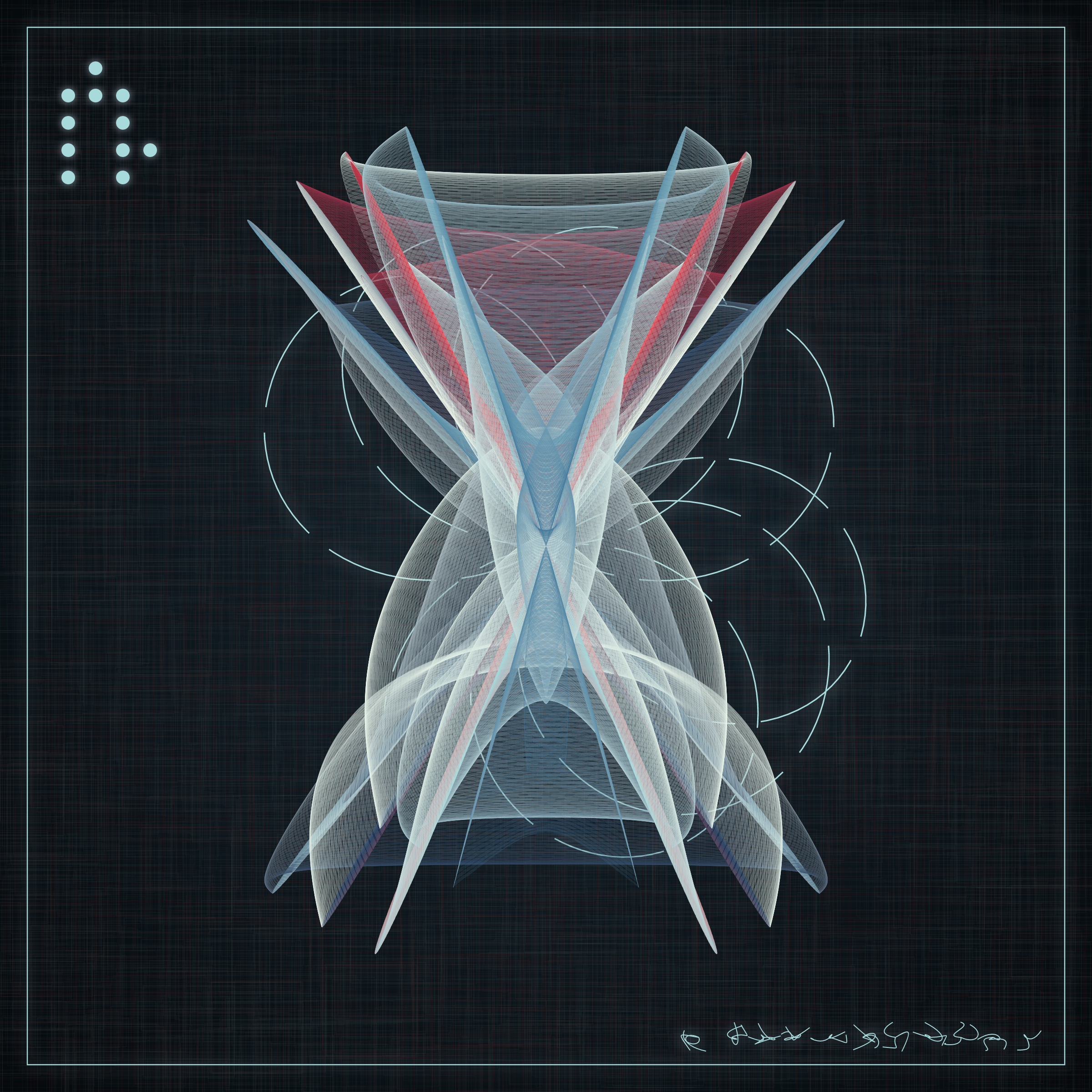 Art Blocks - Art Blocks v2 - Alien Insects #488 - NFT # 137000488